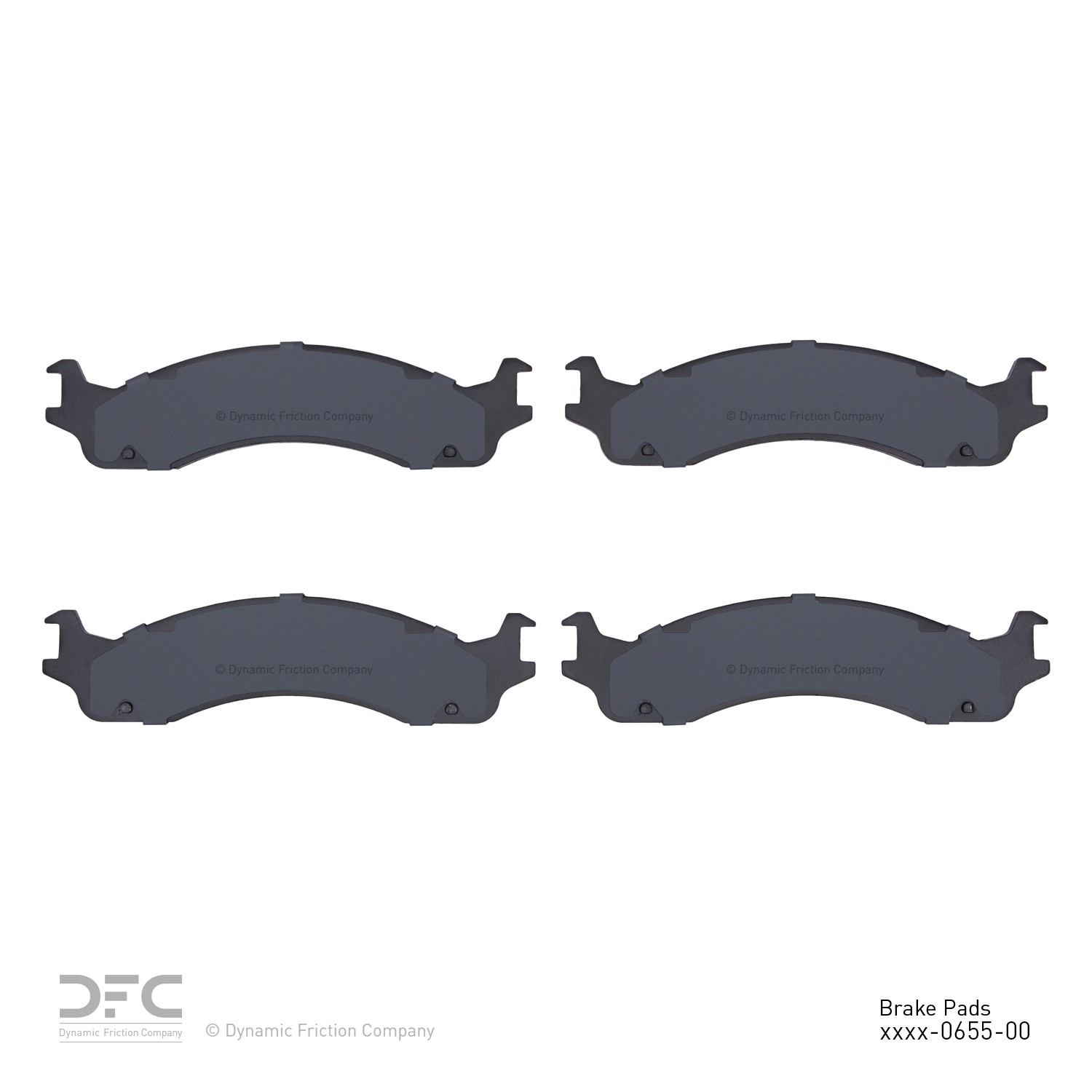 DYN 1214-0655-00 DFC Heavy Duty Pads