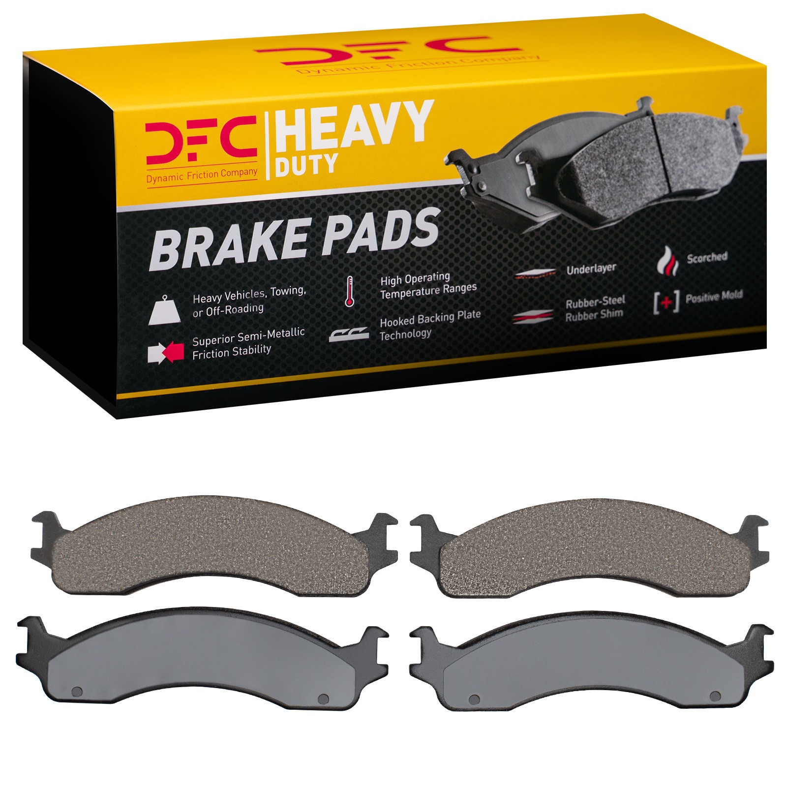 DYN 1214-0655-00 DFC Heavy Duty Pads - Image 2
