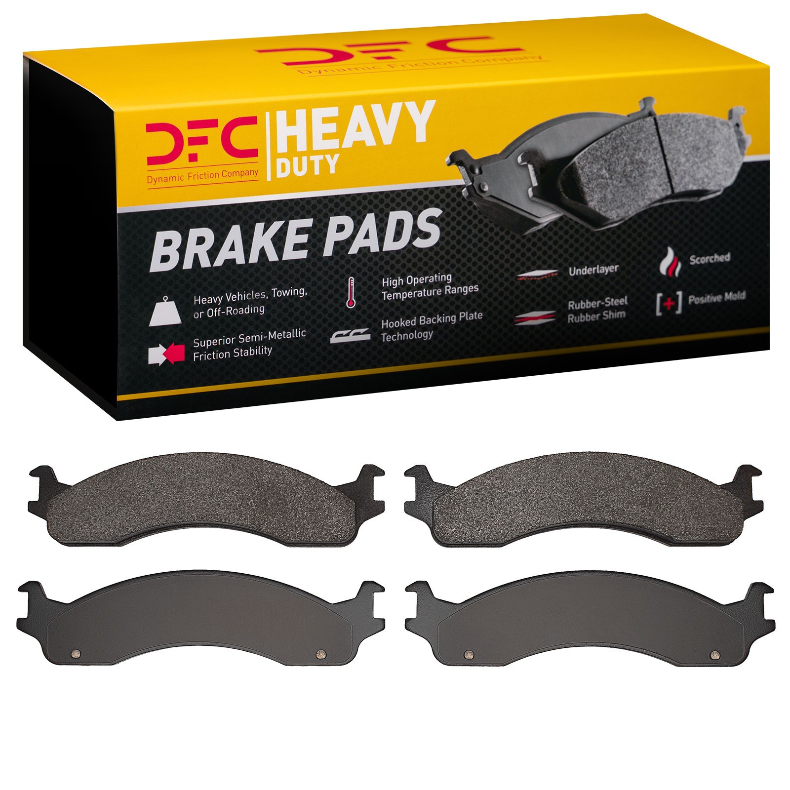 DYN 1214-0655-10 DFC Heavy Duty Pads - Image 2