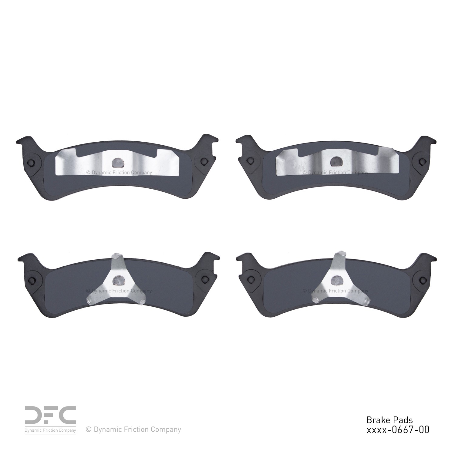 DYN 1214-0667-00 DFC Heavy Duty Pads