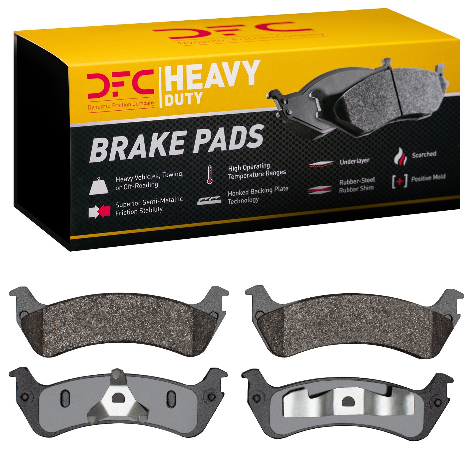 DYN 1214-0667-00 DFC Heavy Duty Pads - Image 2