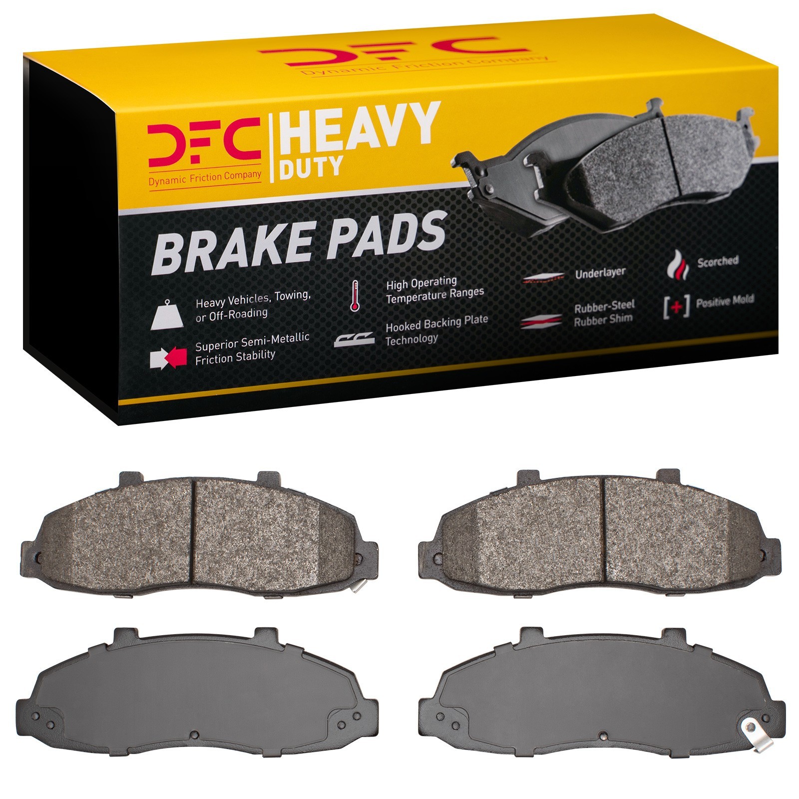 DYN-1214-0679-00 DFC Heavy Duty Pads - Image 2