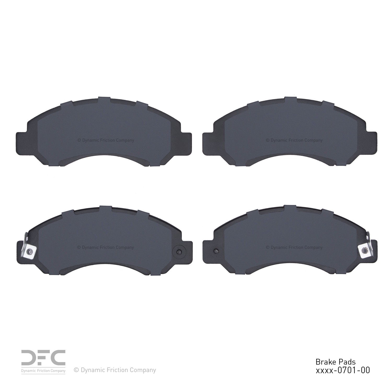 DYN 1214-0701-00 DFC Heavy Duty Pads