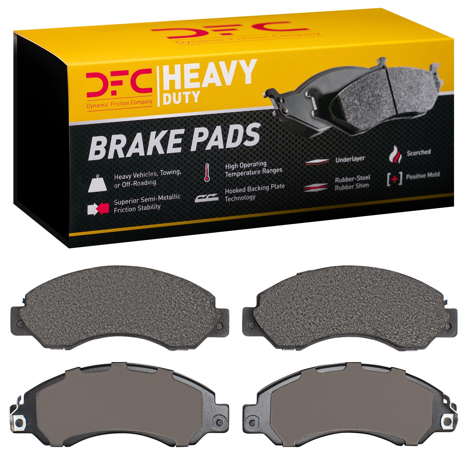 DYN 1214-0701-00 DFC Heavy Duty Pads - Image 2