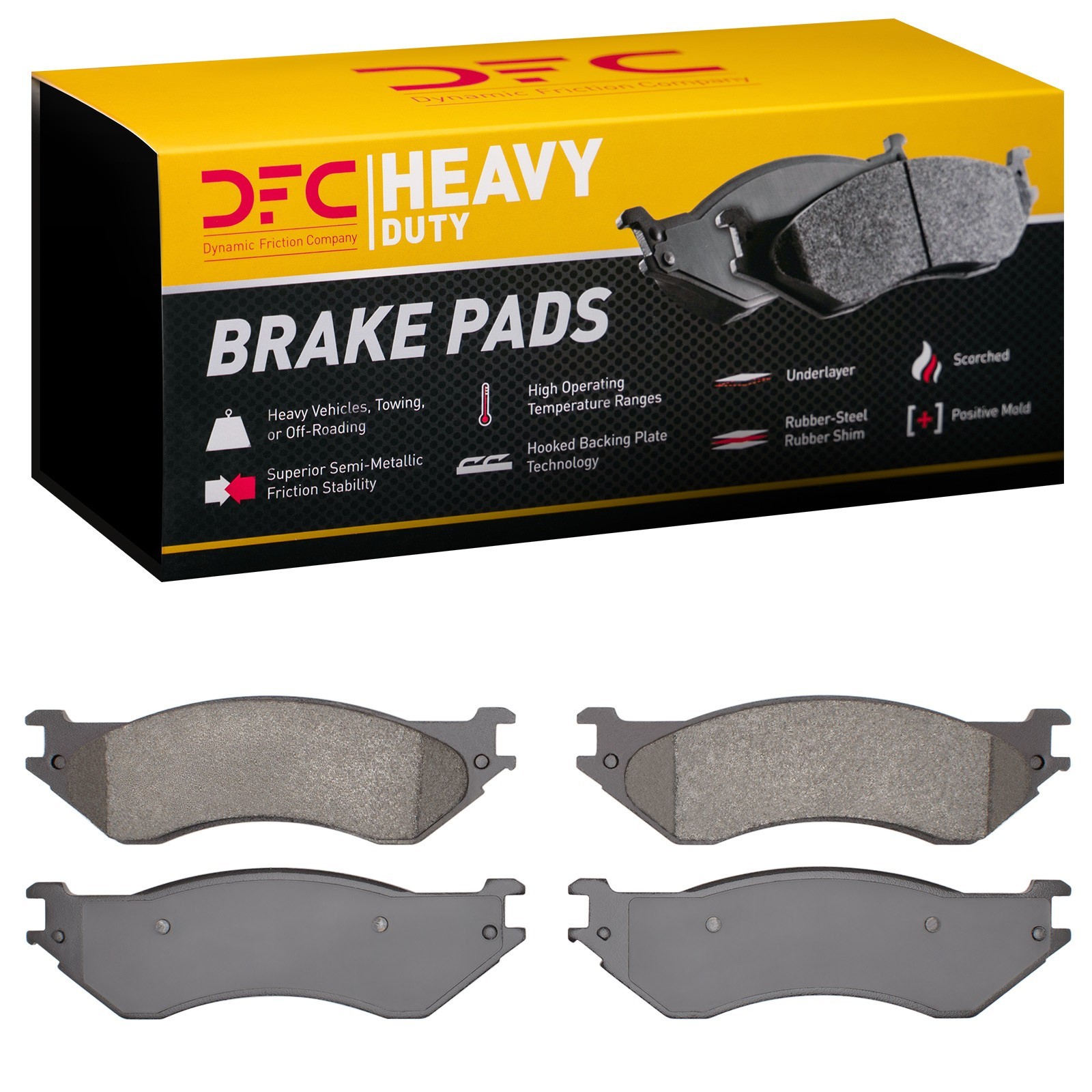 DYN-1214-0702-10 DFC Heavy Duty Pads - Image 2