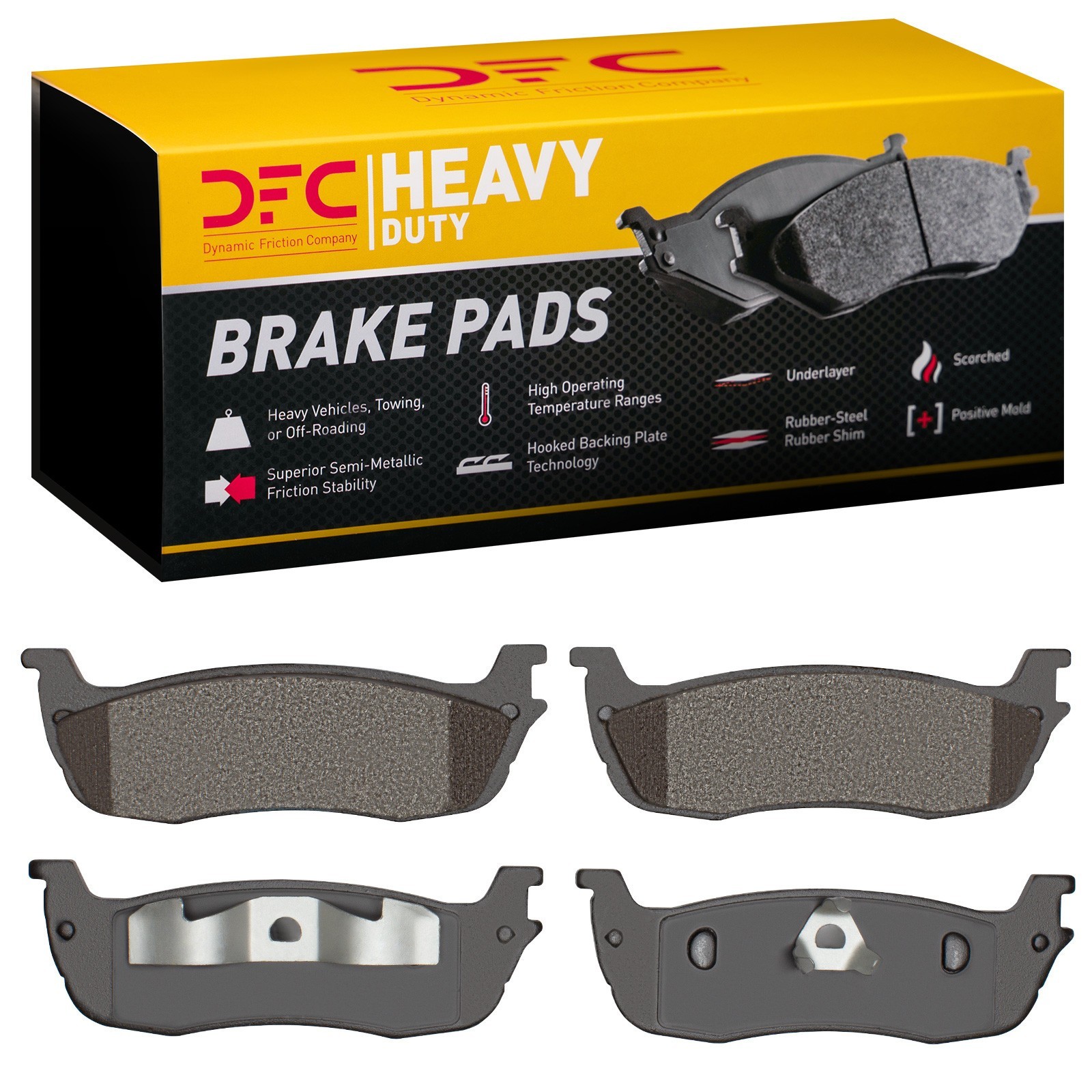 DYN-1214-0711-00 DFC Heavy Duty Pads - Image 2