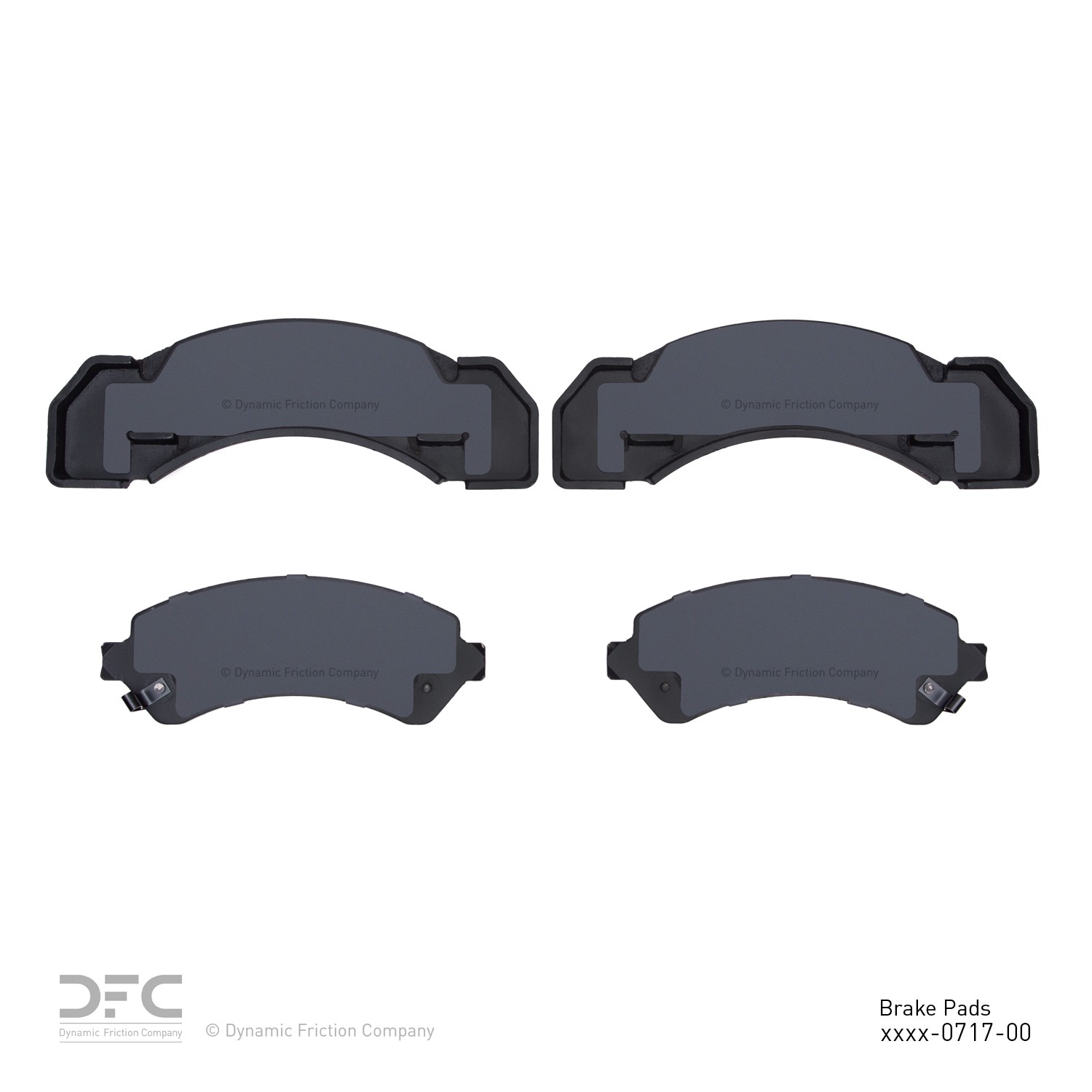 DYN 1214-0717-00 DFC Heavy Duty Pads