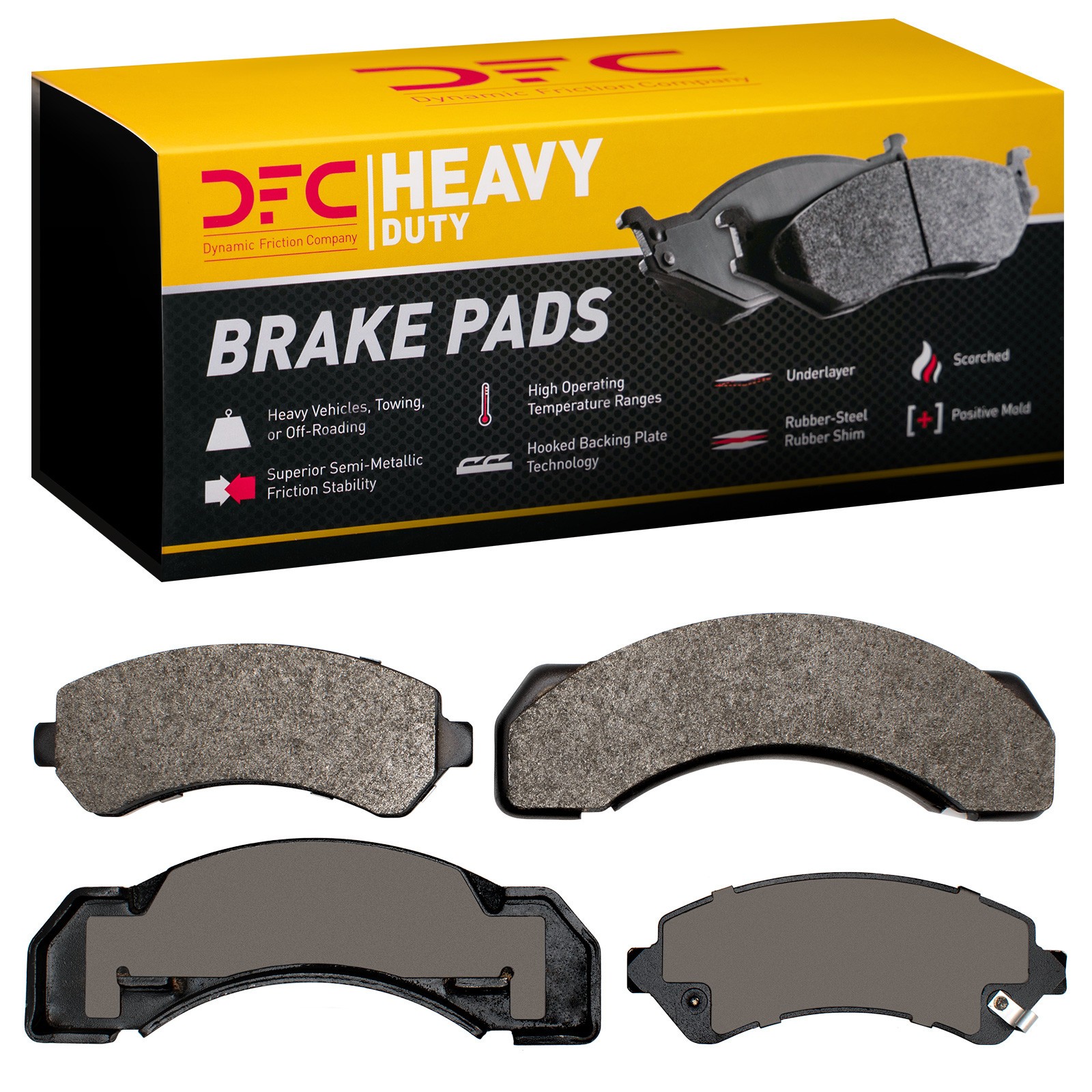DYN 1214-0717-00 DFC Heavy Duty Pads - Image 2