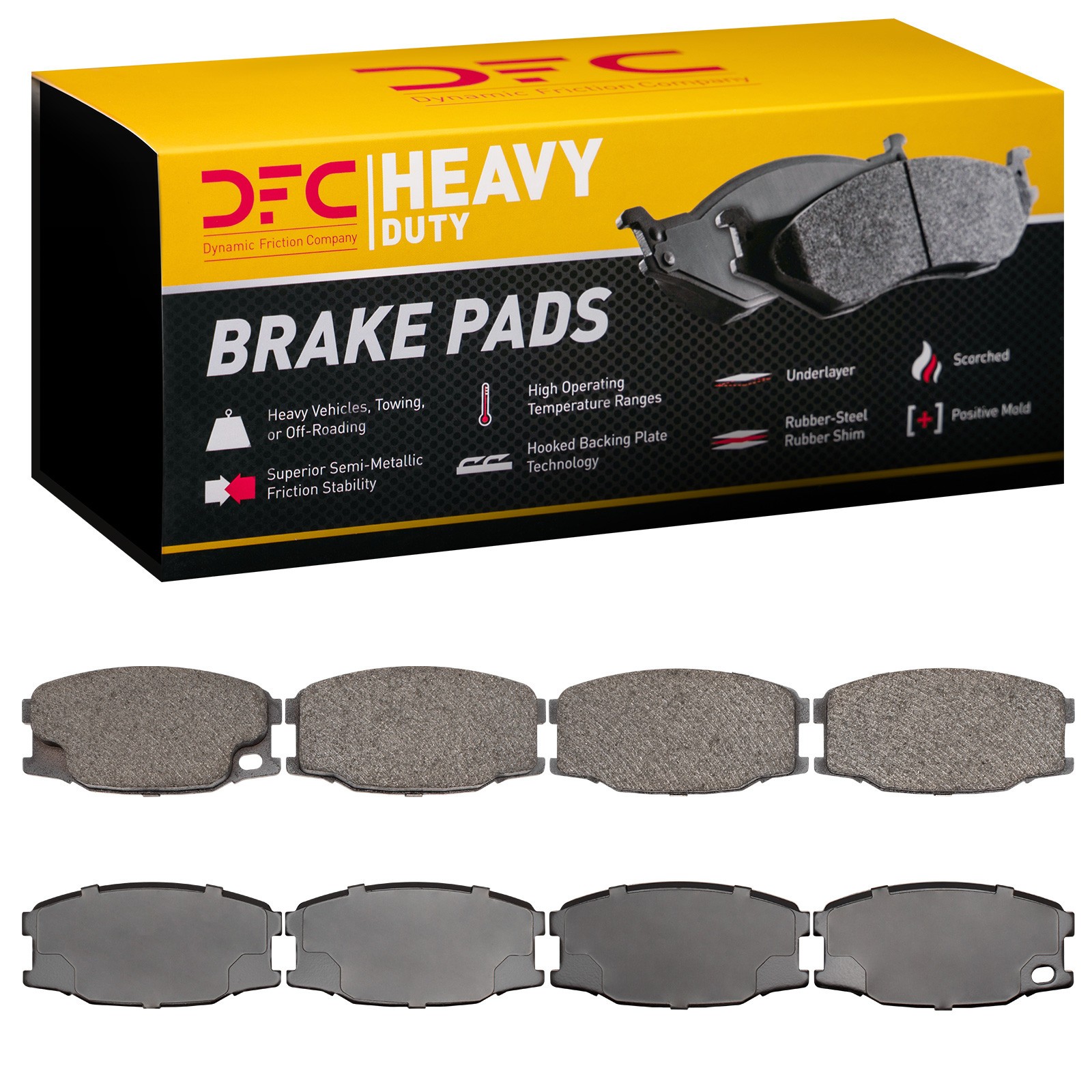 DYN 1214-0734-00 DFC Heavy Duty Pads - Image 2