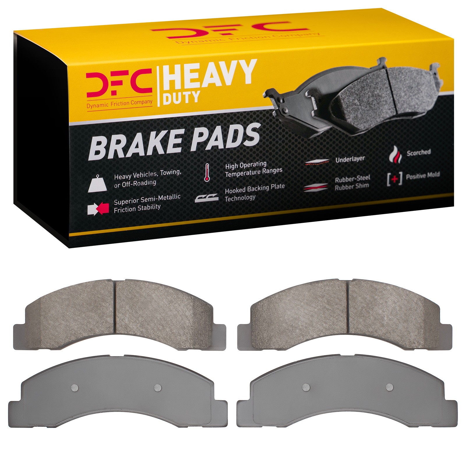 DYN-1214-0756-00 DFC Heavy Duty Pads - Image 2
