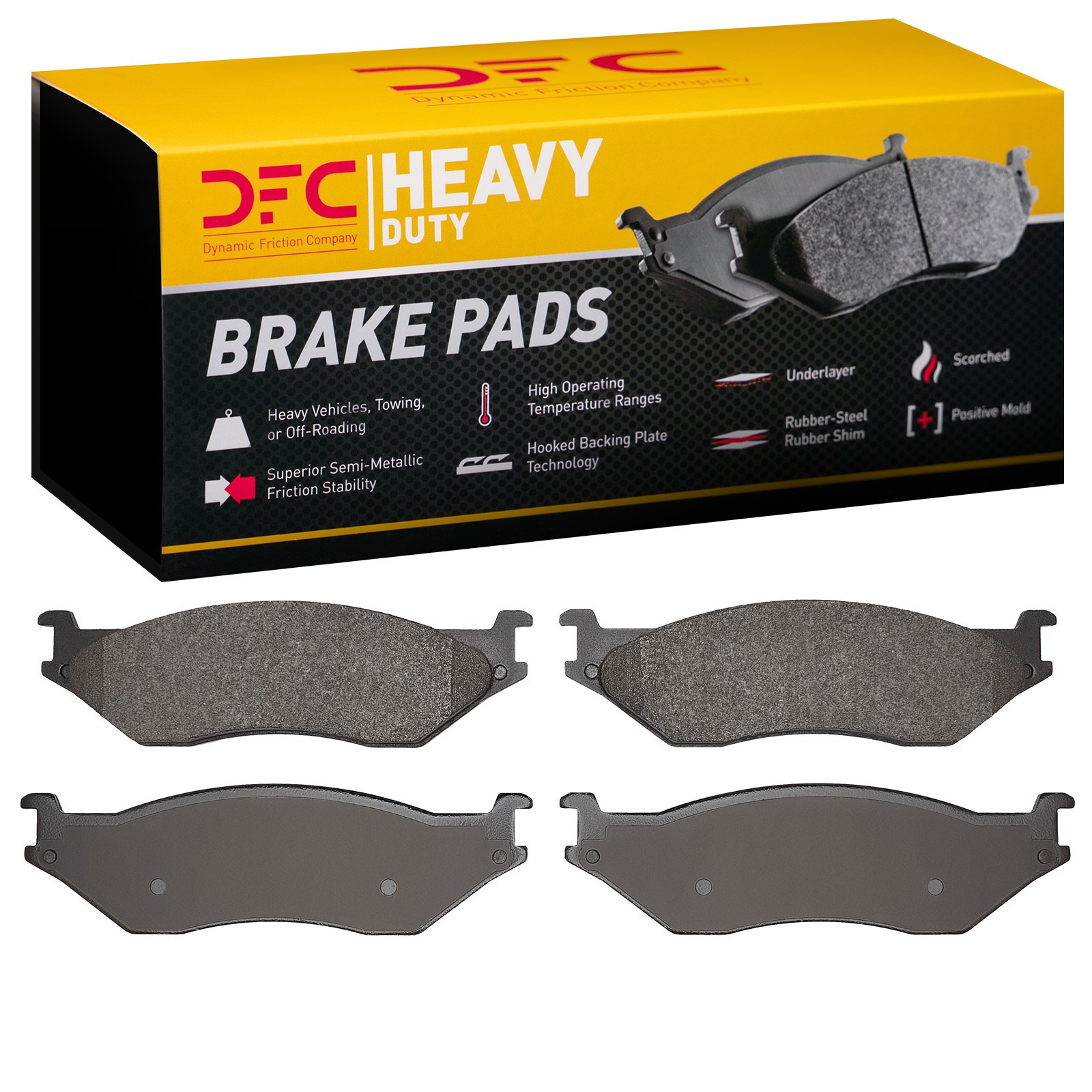 DYN-1214-0777-00 DFC Heavy Duty Pads - Image 2