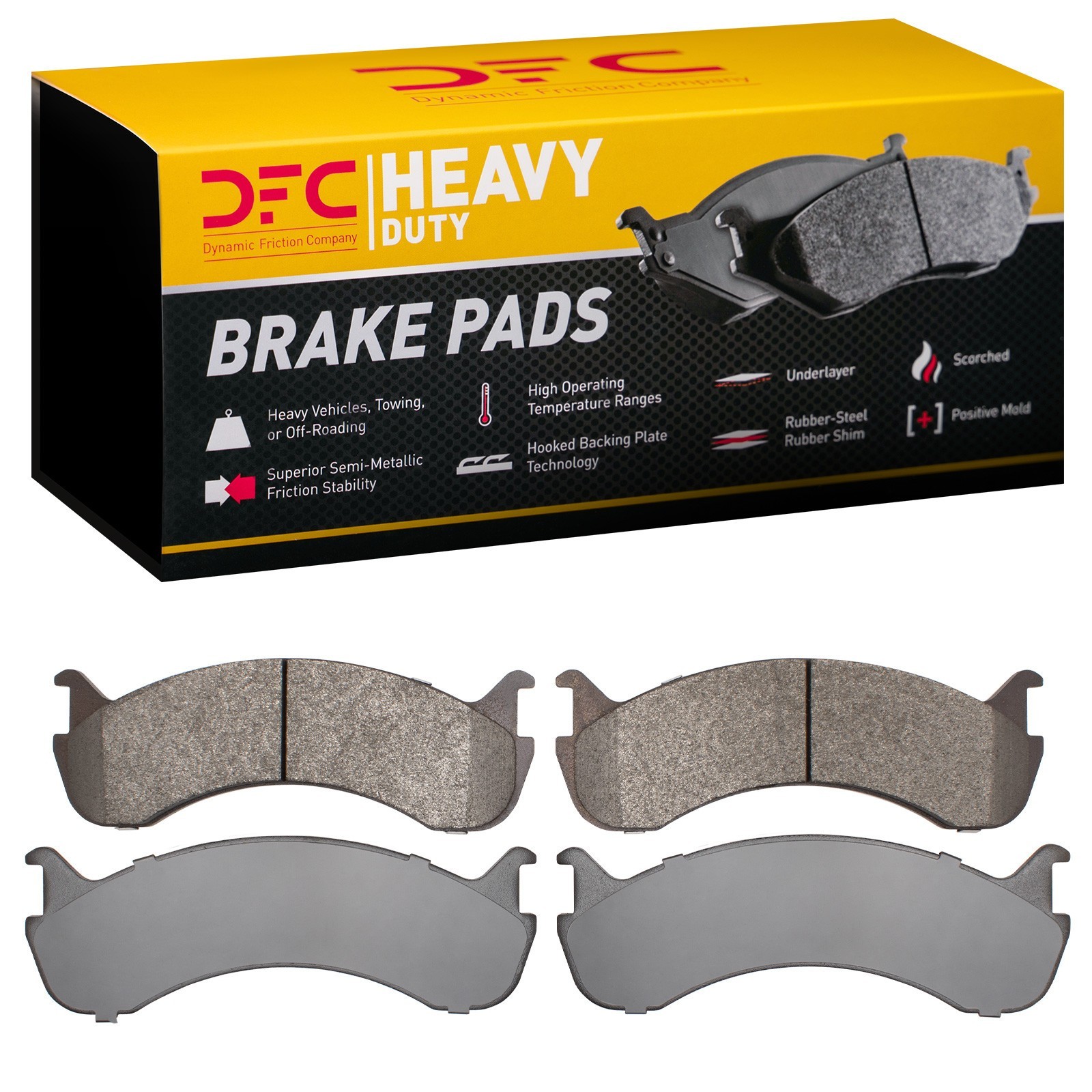 DYN-1214-0786-00 DFC Heavy Duty Pads - Image 2