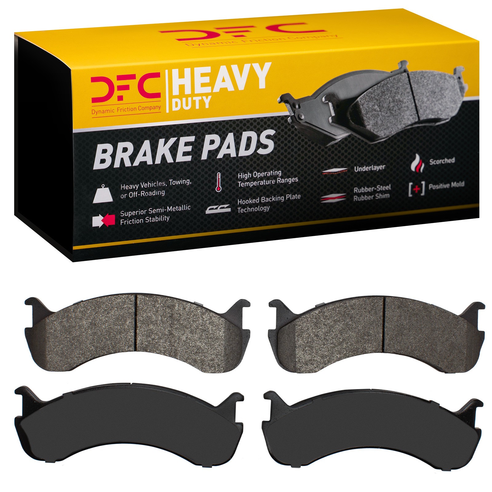 DYN-1214-0786-10 DFC Heavy Duty Pads - Image 2