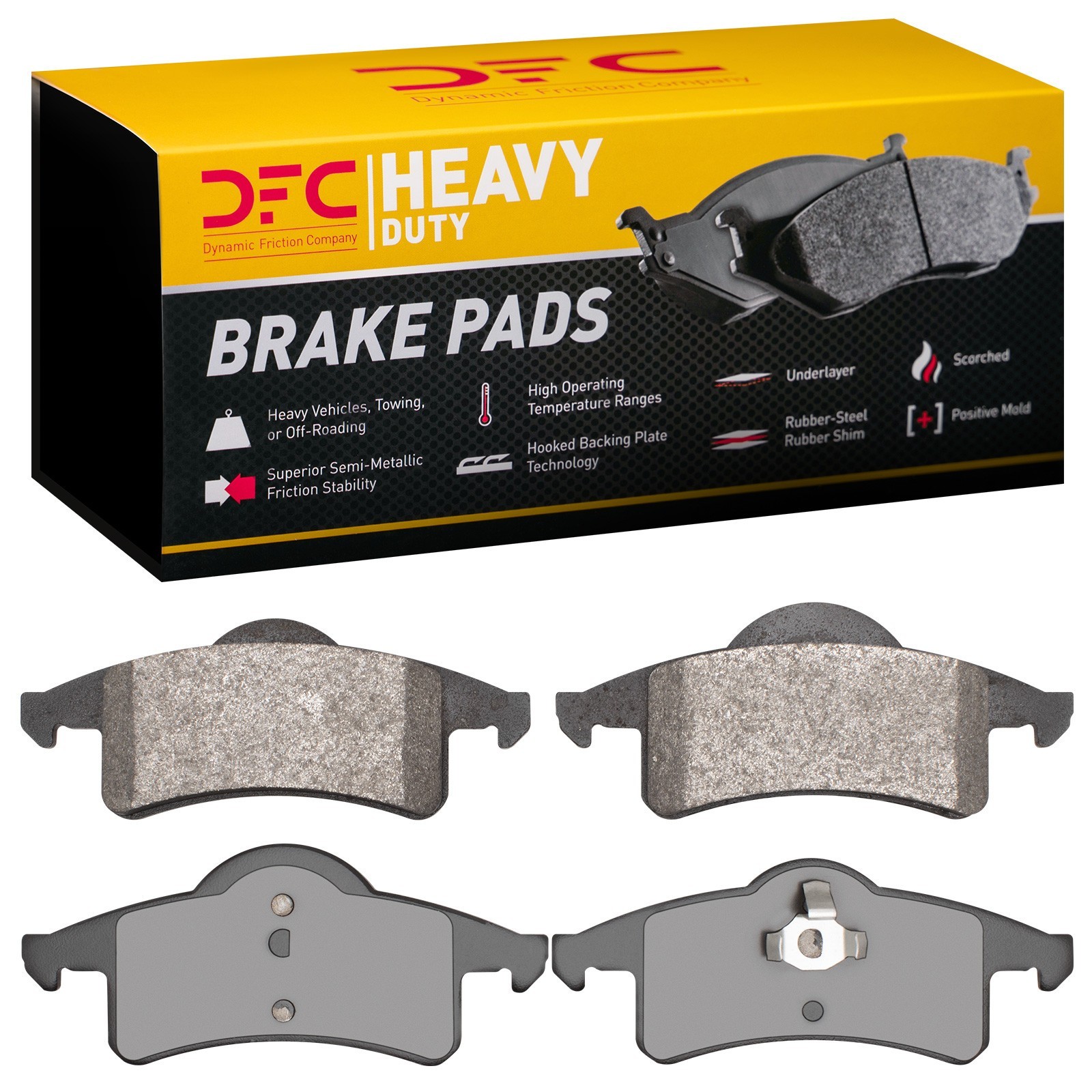 DYN 1214-0791-00 DFC Heavy Duty Pads - Image 2