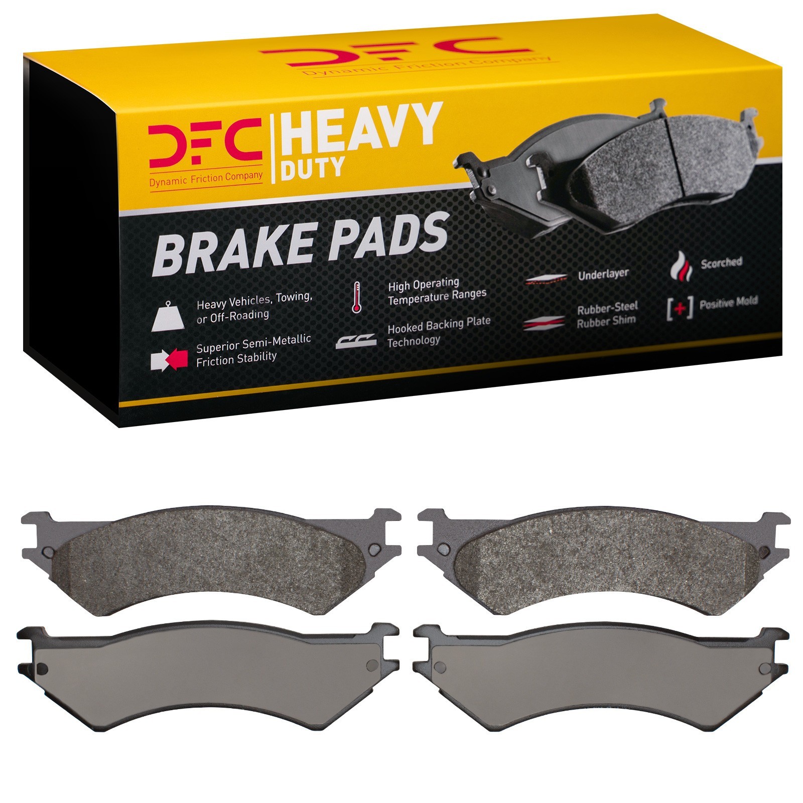 DYN 1214-0802-00 DFC Heavy Duty Pads - Image 2