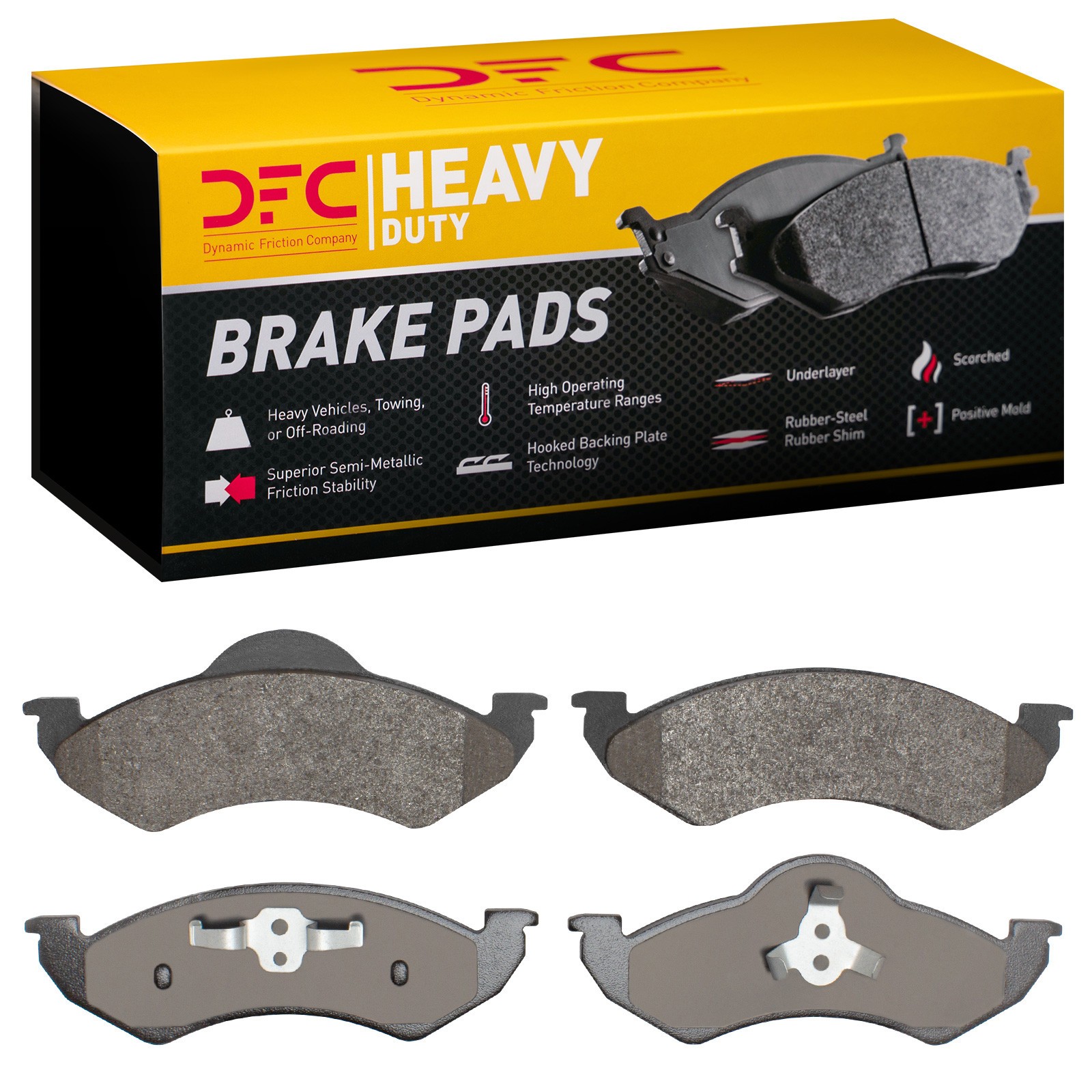 DYN-1214-0820-00 DFC Heavy Duty Pads - Image 2