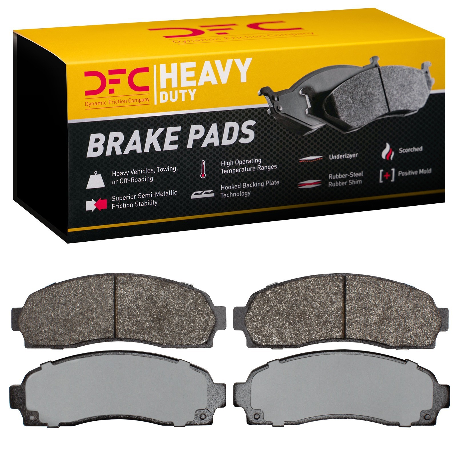 DYN 1214-0833-00 DFC Heavy Duty Pads - Image 2