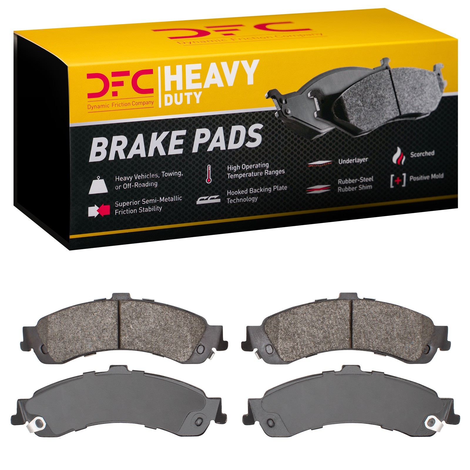 DYN-1214-0834-00 DFC Heavy Duty Pads - Image 2