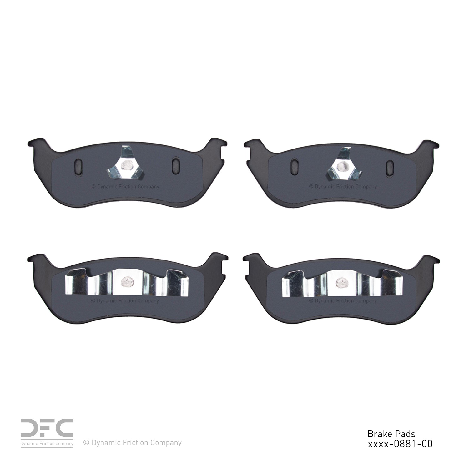 DYN 1214-0881-00 DFC Heavy Duty Pads