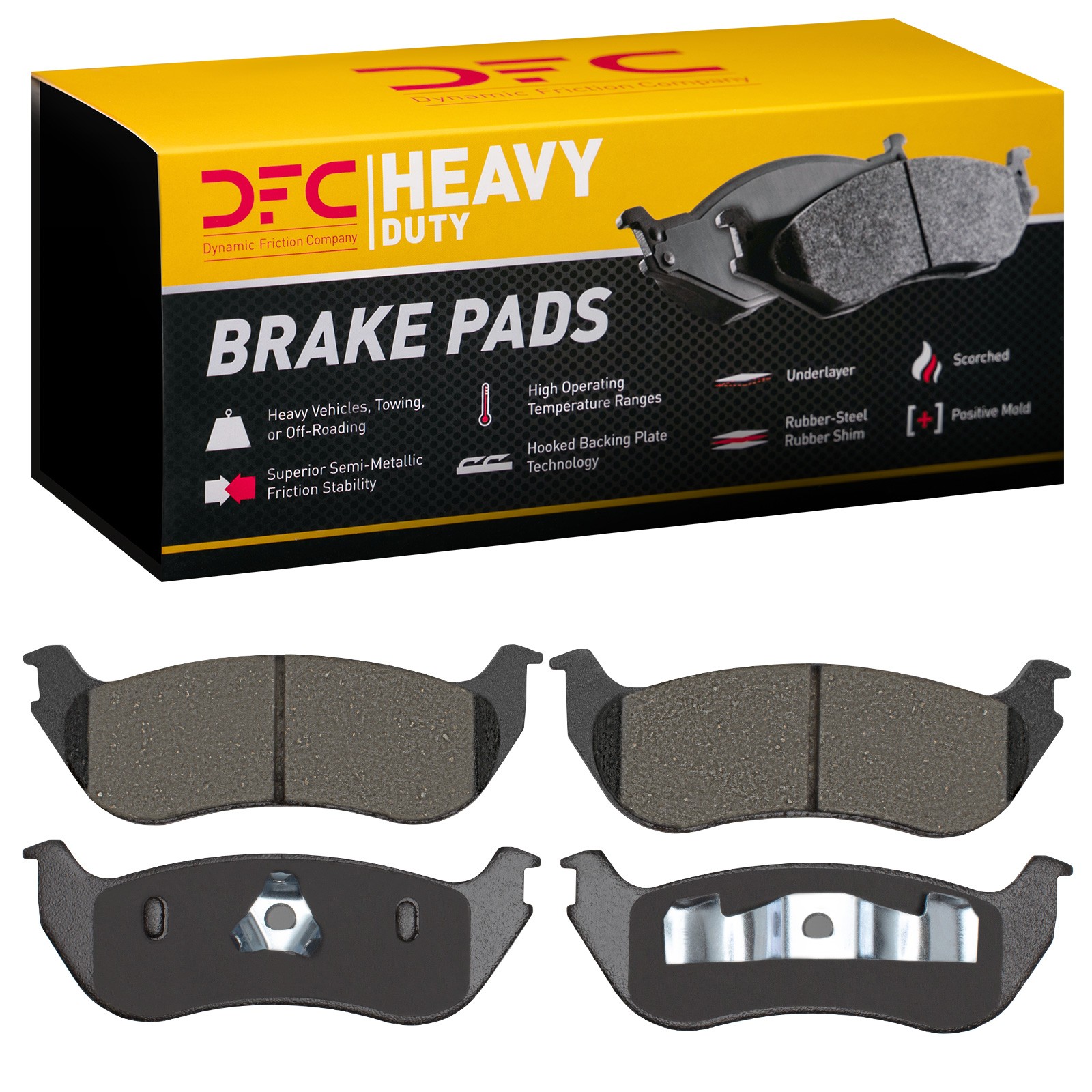 DYN 1214-0881-00 DFC Heavy Duty Pads - Image 2