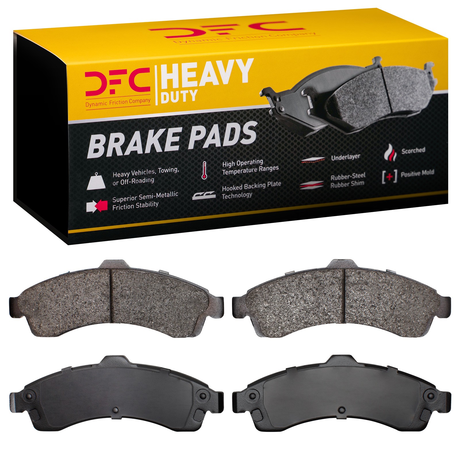 DYN 1214-0882-00 DFC Heavy Duty Pads - Image 2