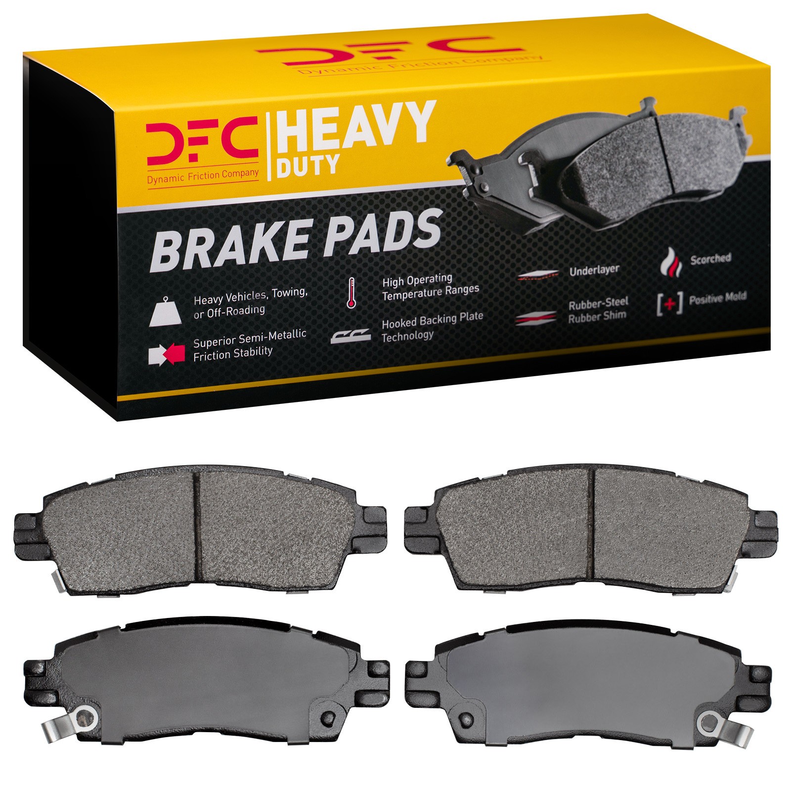 DYN-1214-0883-00 DFC Heavy Duty Pads - Image 2