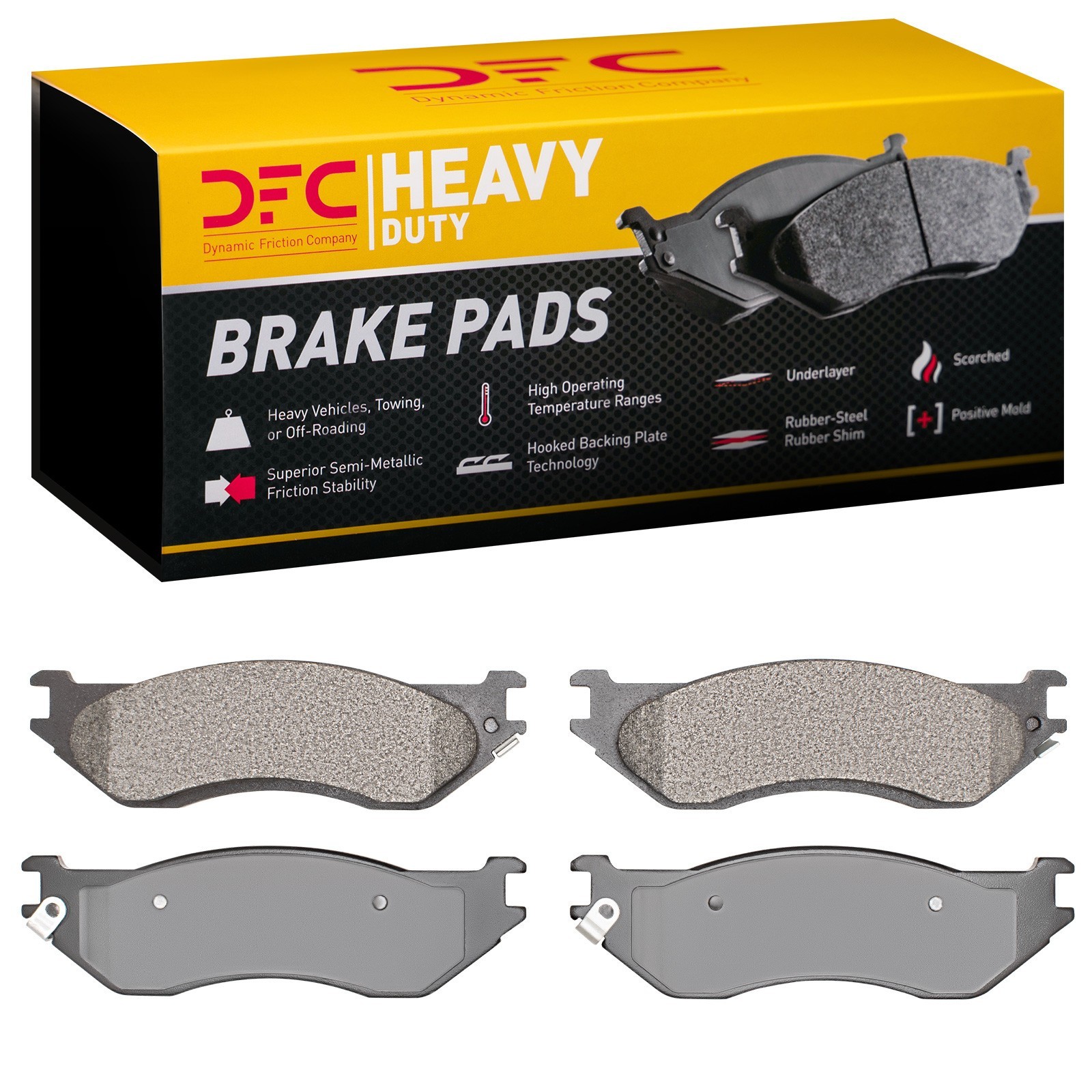 DYN-1214-0897-00 DFC Heavy Duty Pads - Image 2