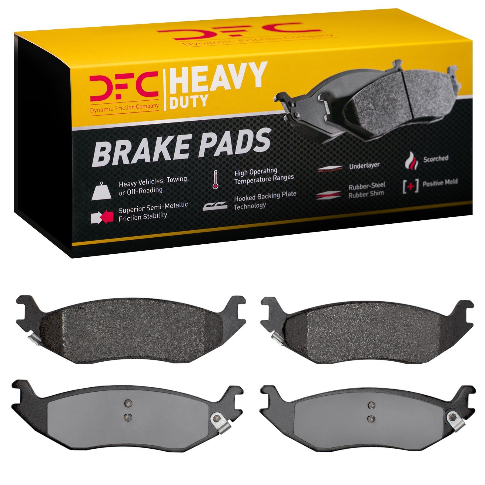 DYN-1214-0898-00 DFC Heavy Duty Pads - Image 2