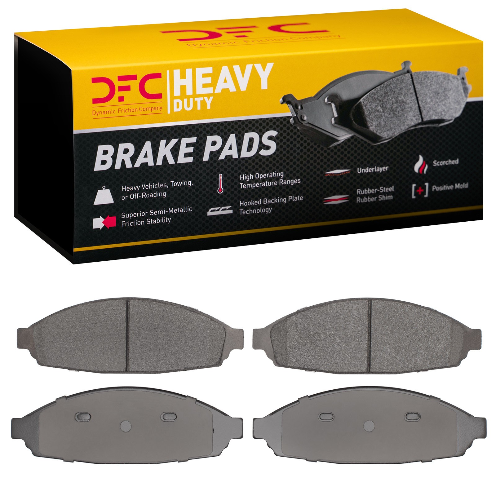 DYN-1214-0931-00 DFC Heavy Duty Pads - Image 2