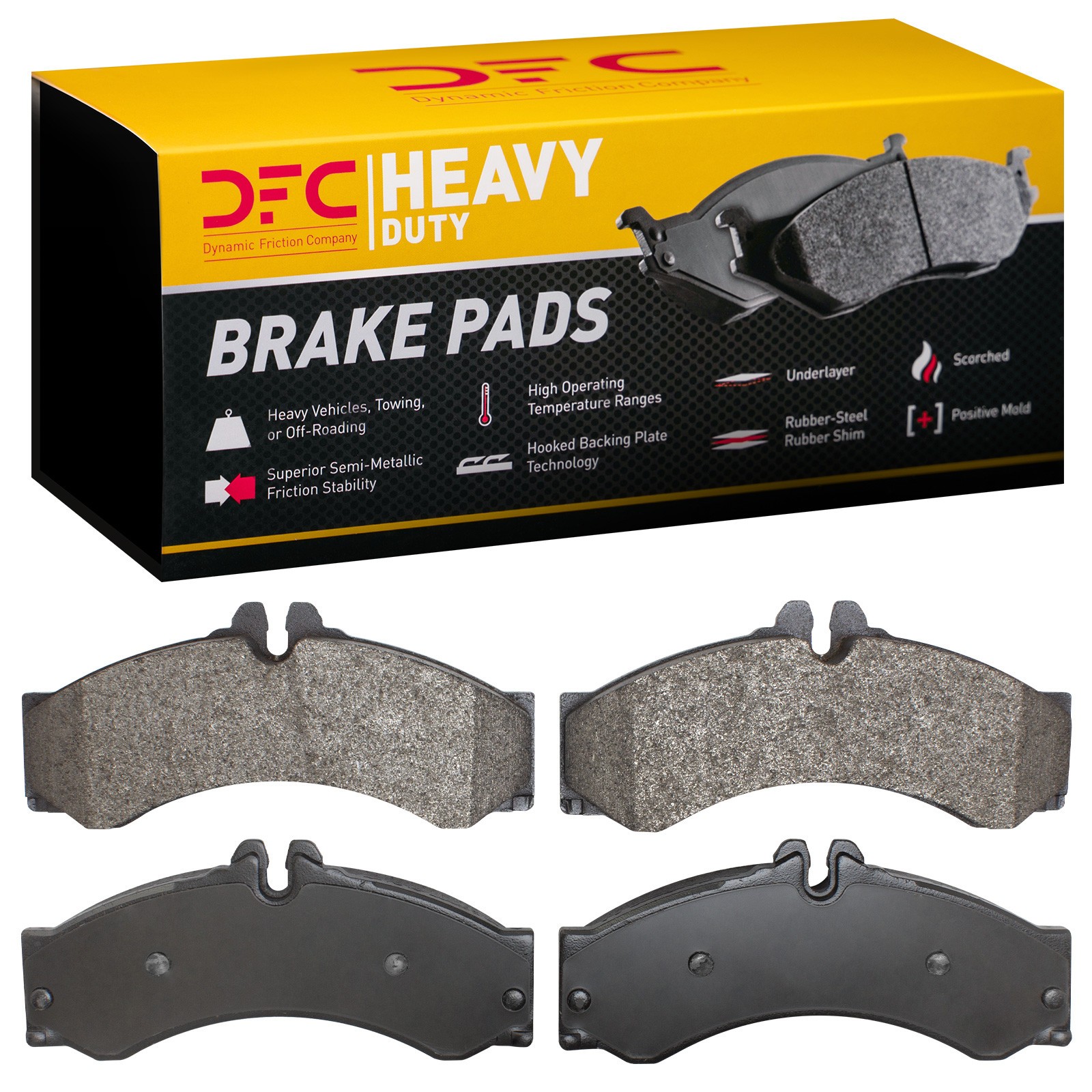 DYN 1214-0949-00 DFC Heavy Duty Pads - Image 2