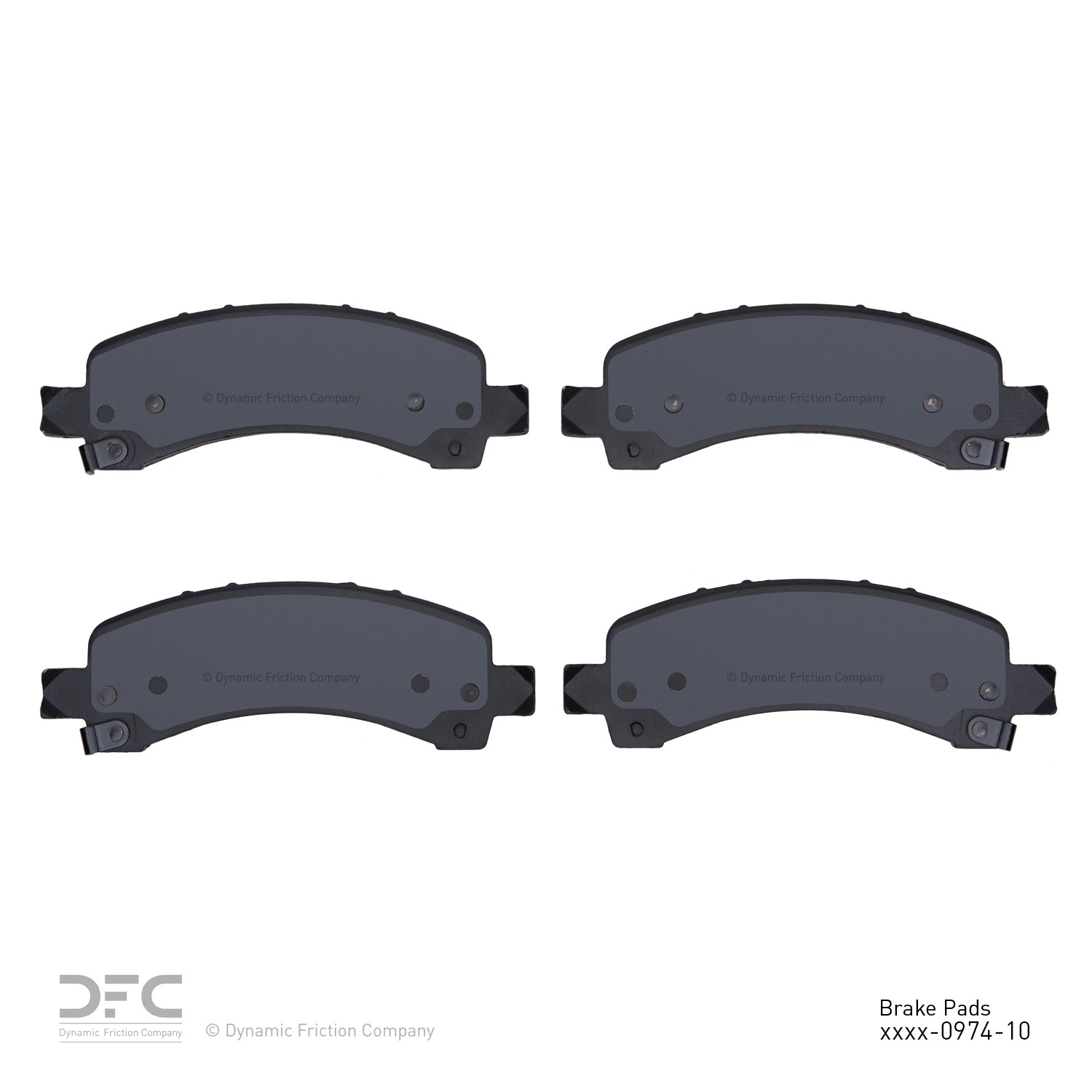 DYN-1214-0974-10 DFC Heavy Duty Pads