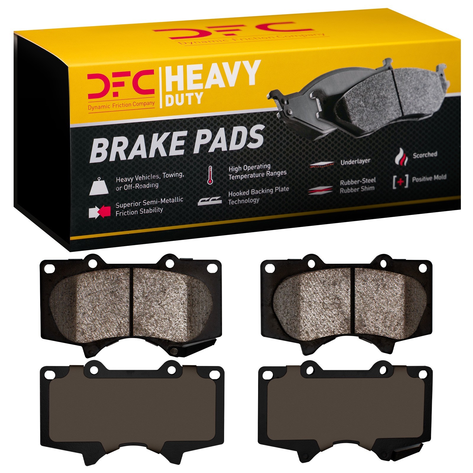 DYN 1214-0976-00 DFC Heavy Duty Pads - Image 2