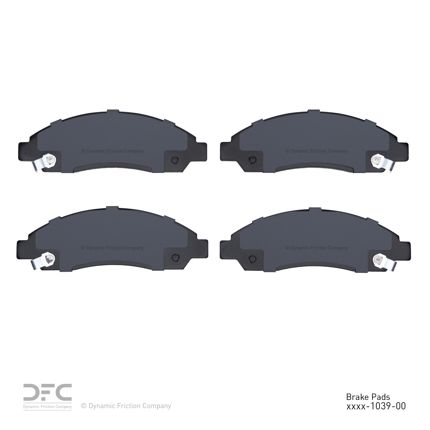 DYN 1214-1039-00 DFC Heavy Duty Pads