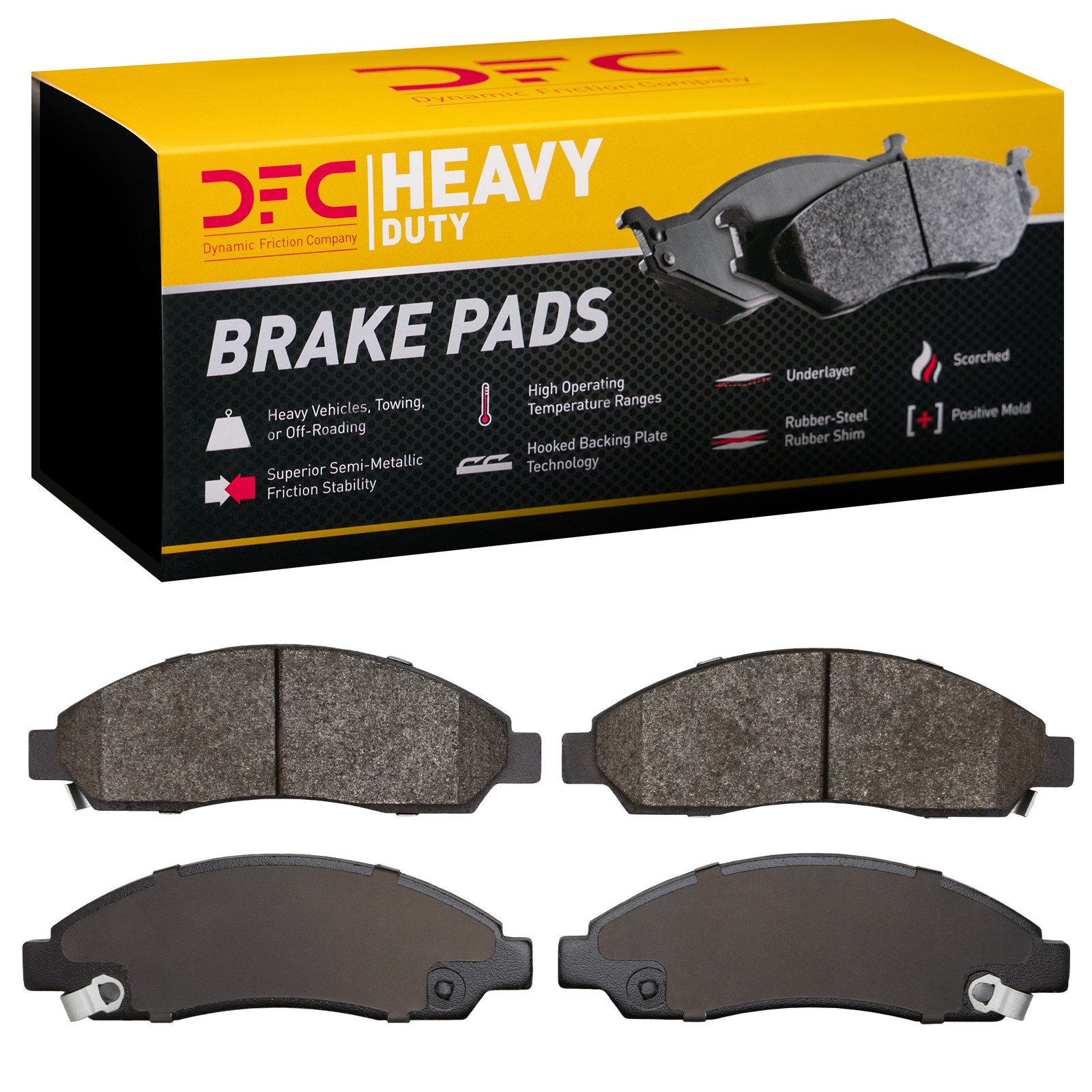 DYN 1214-1039-00 DFC Heavy Duty Pads - Image 2