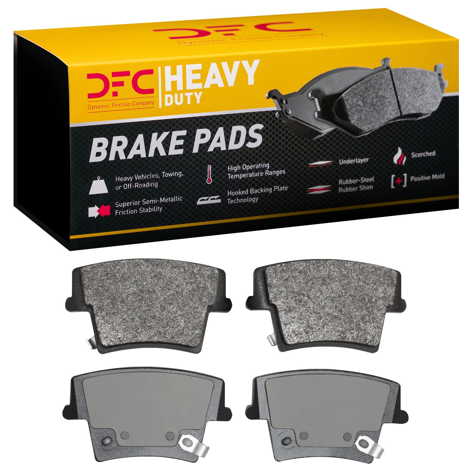 DYN 1214-1057-10 DFC Heavy Duty Pads - Image 2