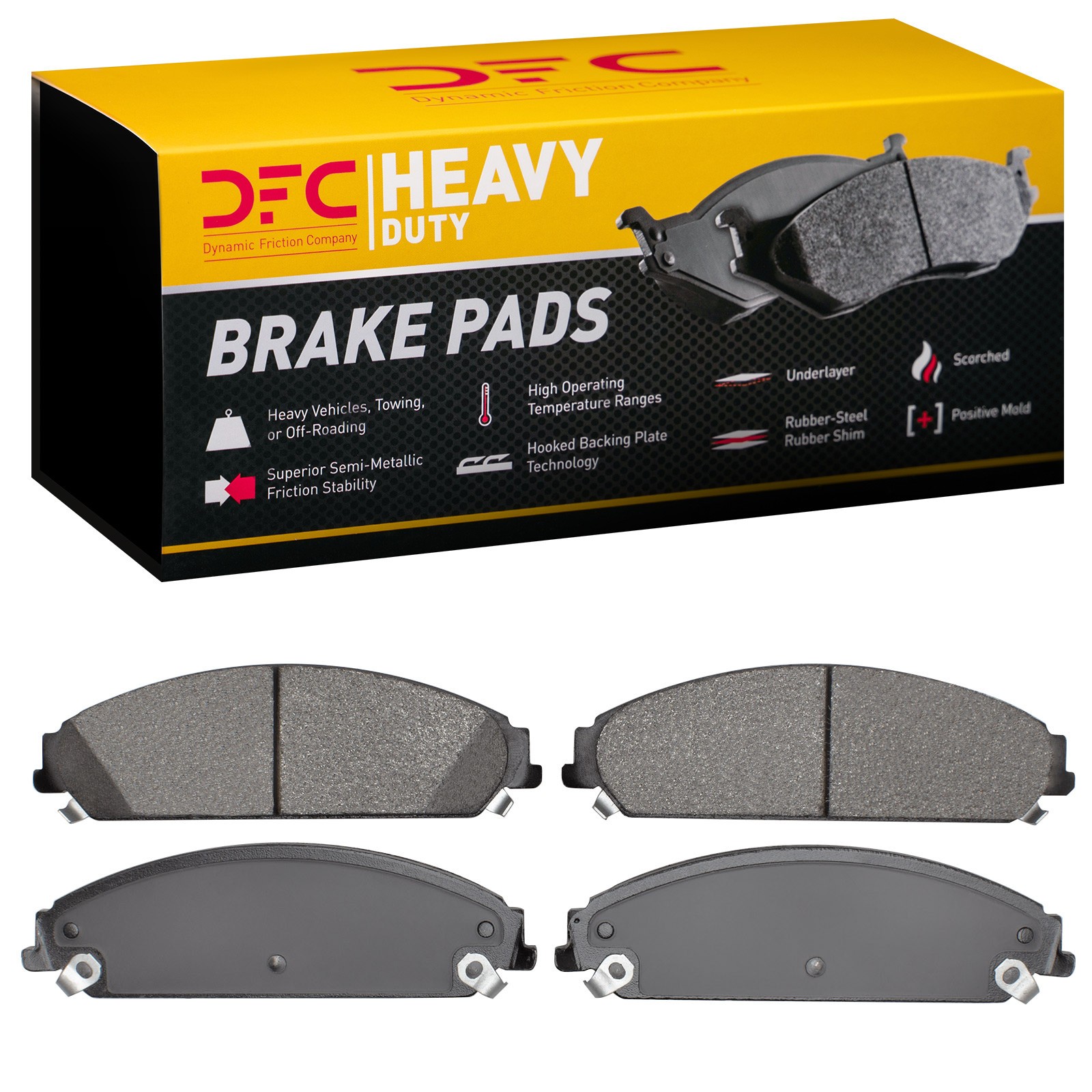 DYN-1214-1058-00 DFC Heavy Duty Pads - Image 2