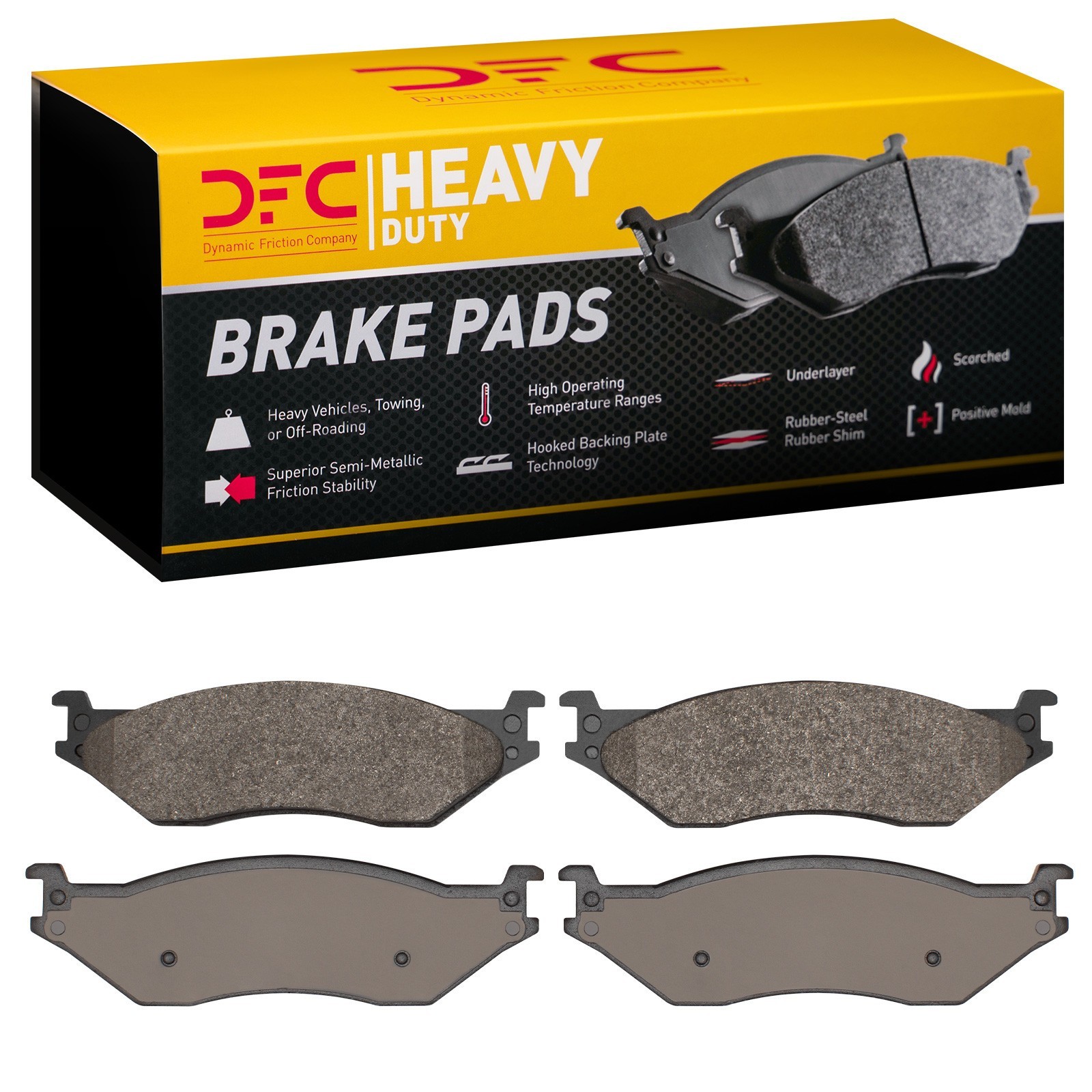 DYN-1214-1066-00 DFC Heavy Duty Pads - Image 2