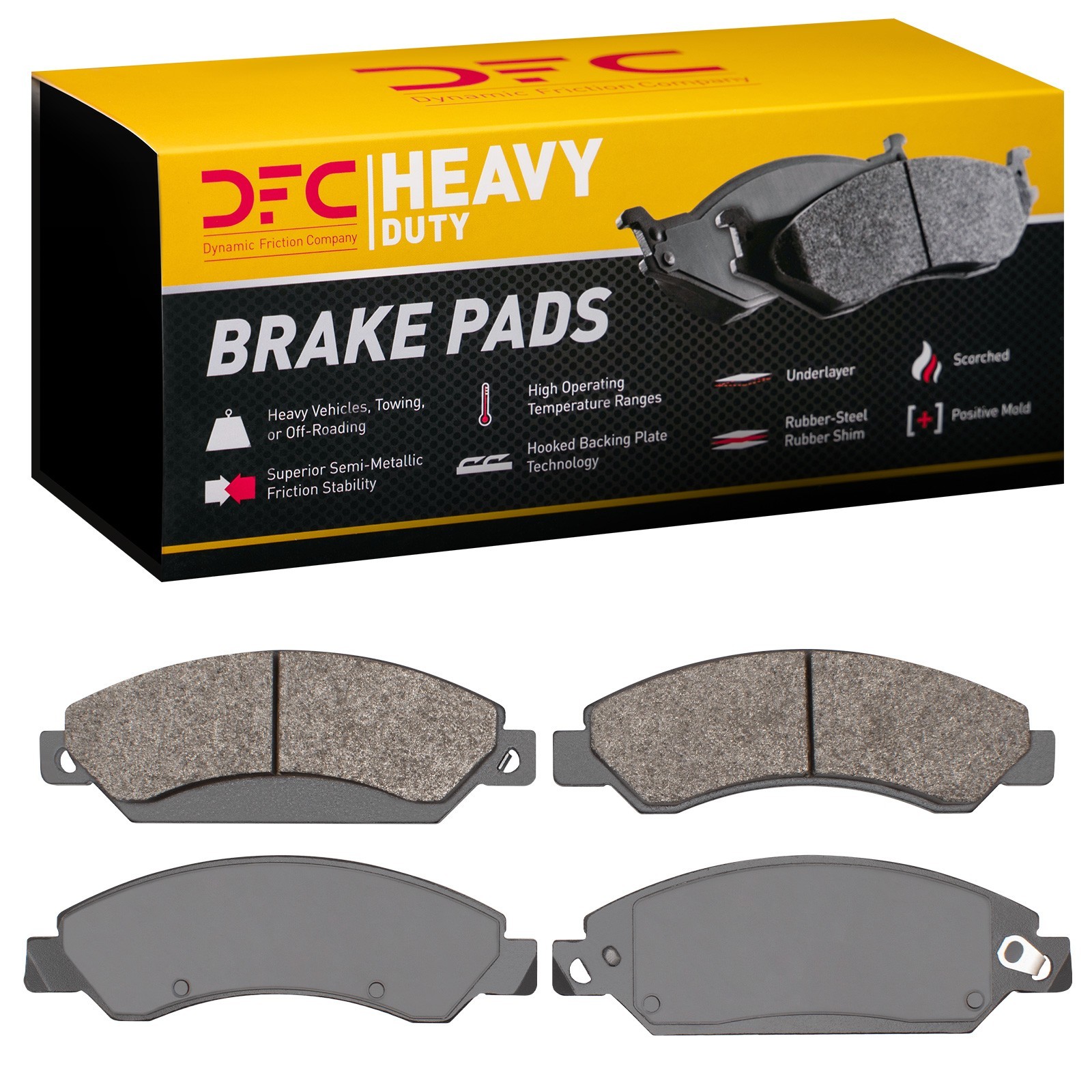 DYN 1214-1092-00 DFC Heavy Duty Pads - Image 2