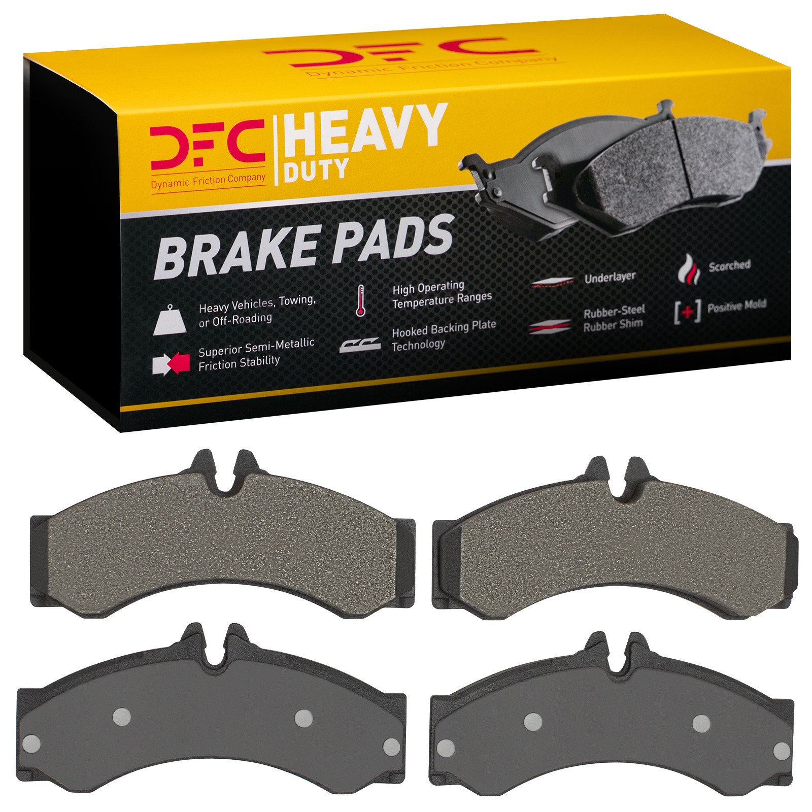 DYN 1214-1136-00 DFC Heavy Duty Pads - Image 2
