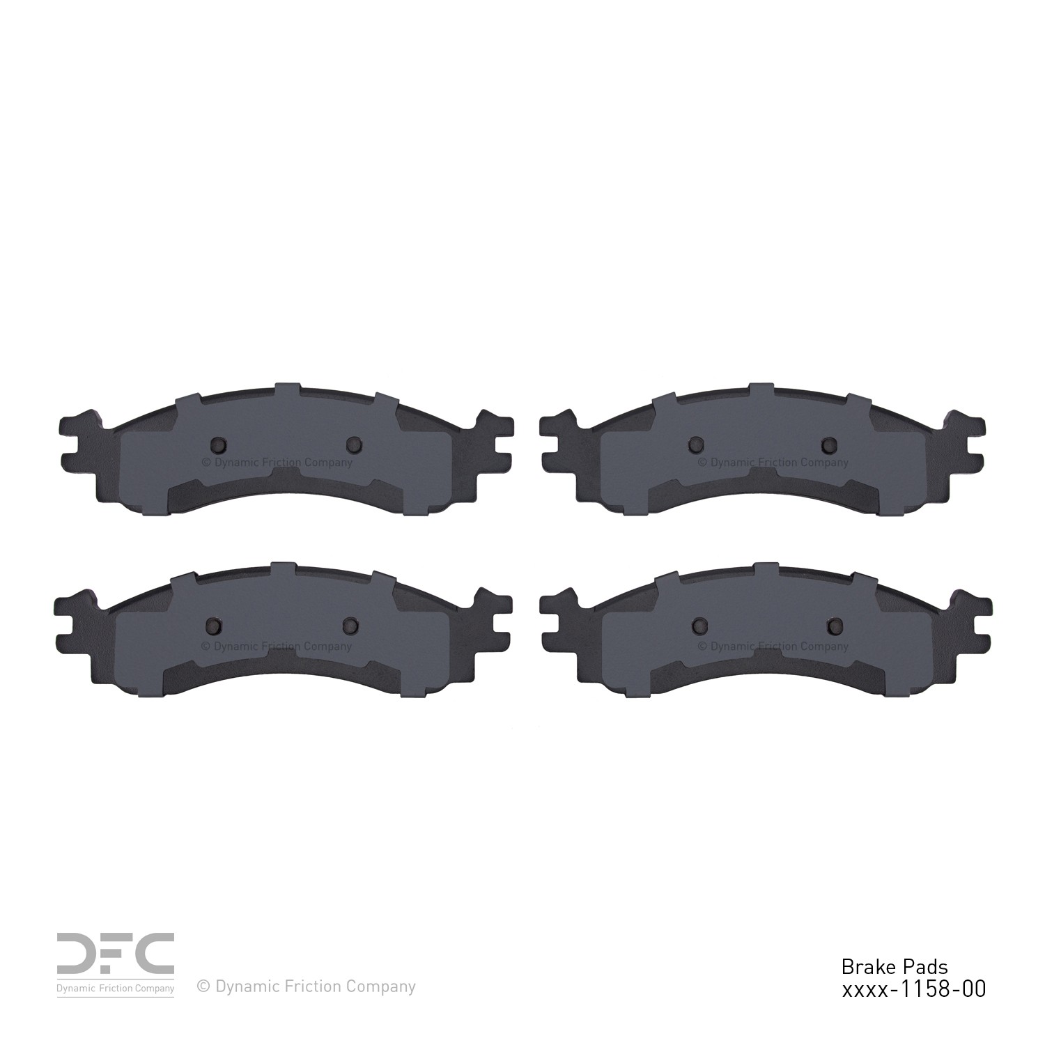 DYN 1214-1158-00 DFC Heavy Duty Pads
