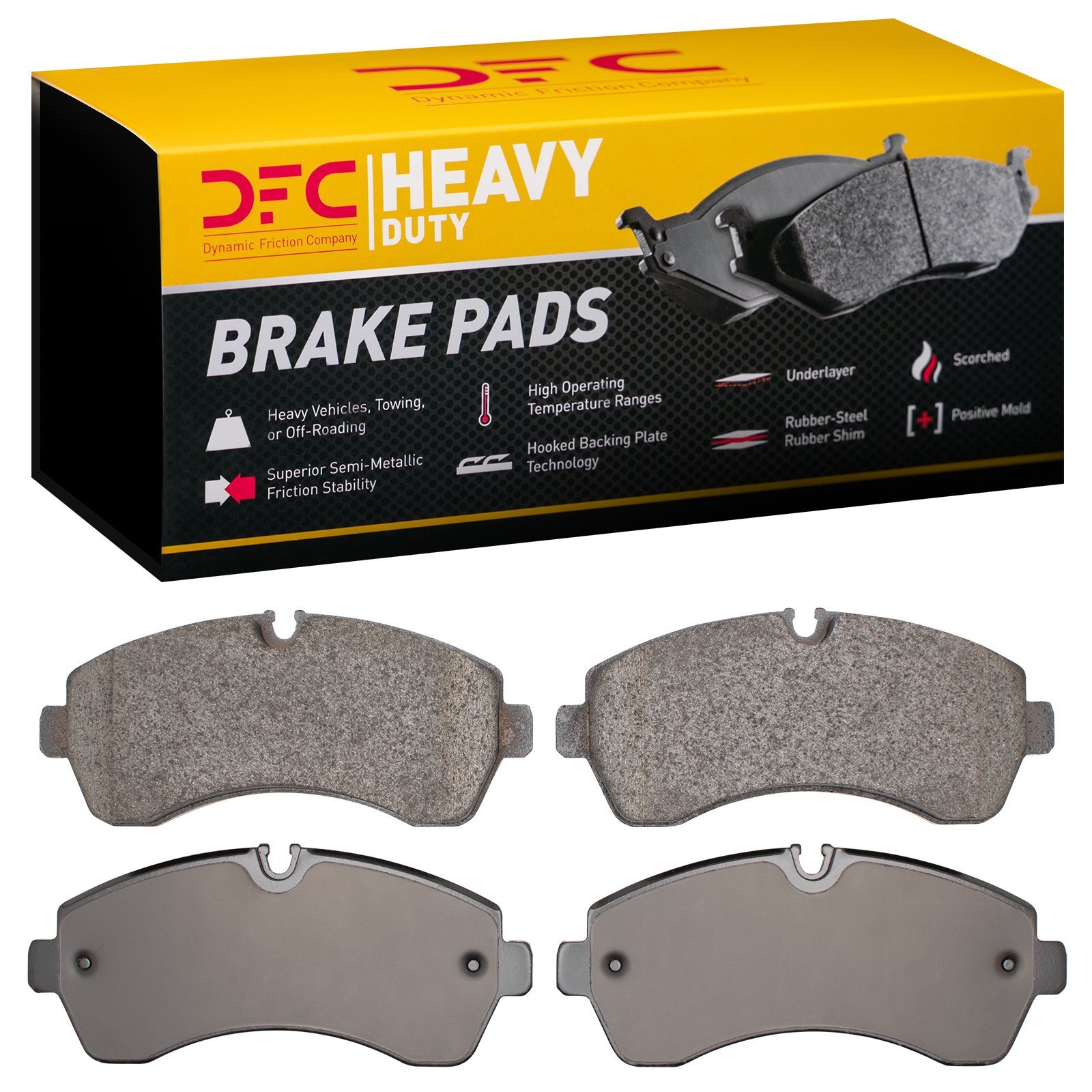 DYN-1214-1268-00 DFC Heavy Duty Pads - Image 2