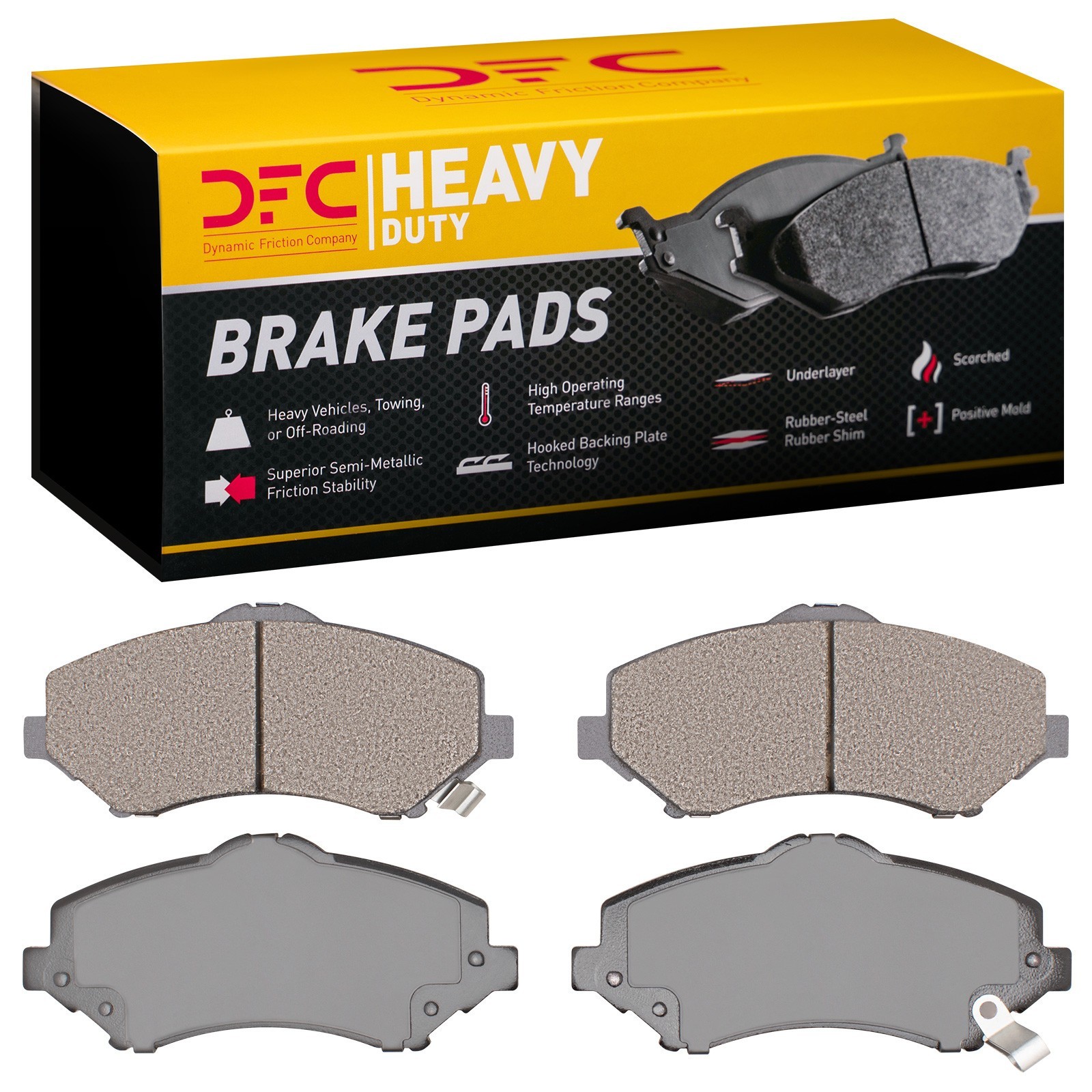 DYN 1214-1273-00 DFC Heavy Duty Pads - Image 2