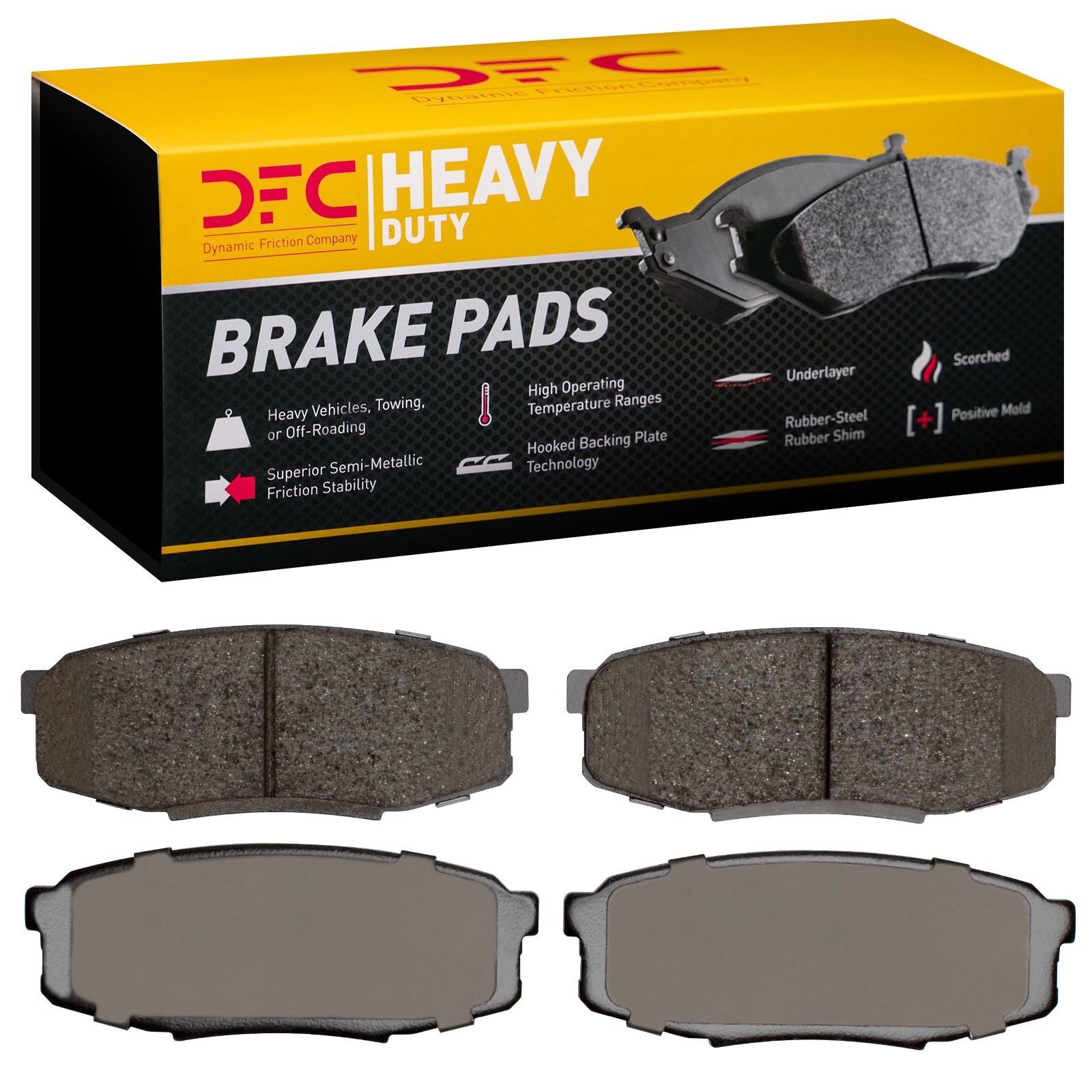 DYN-1214-1304-00 DFC Heavy Duty Pads - Image 2