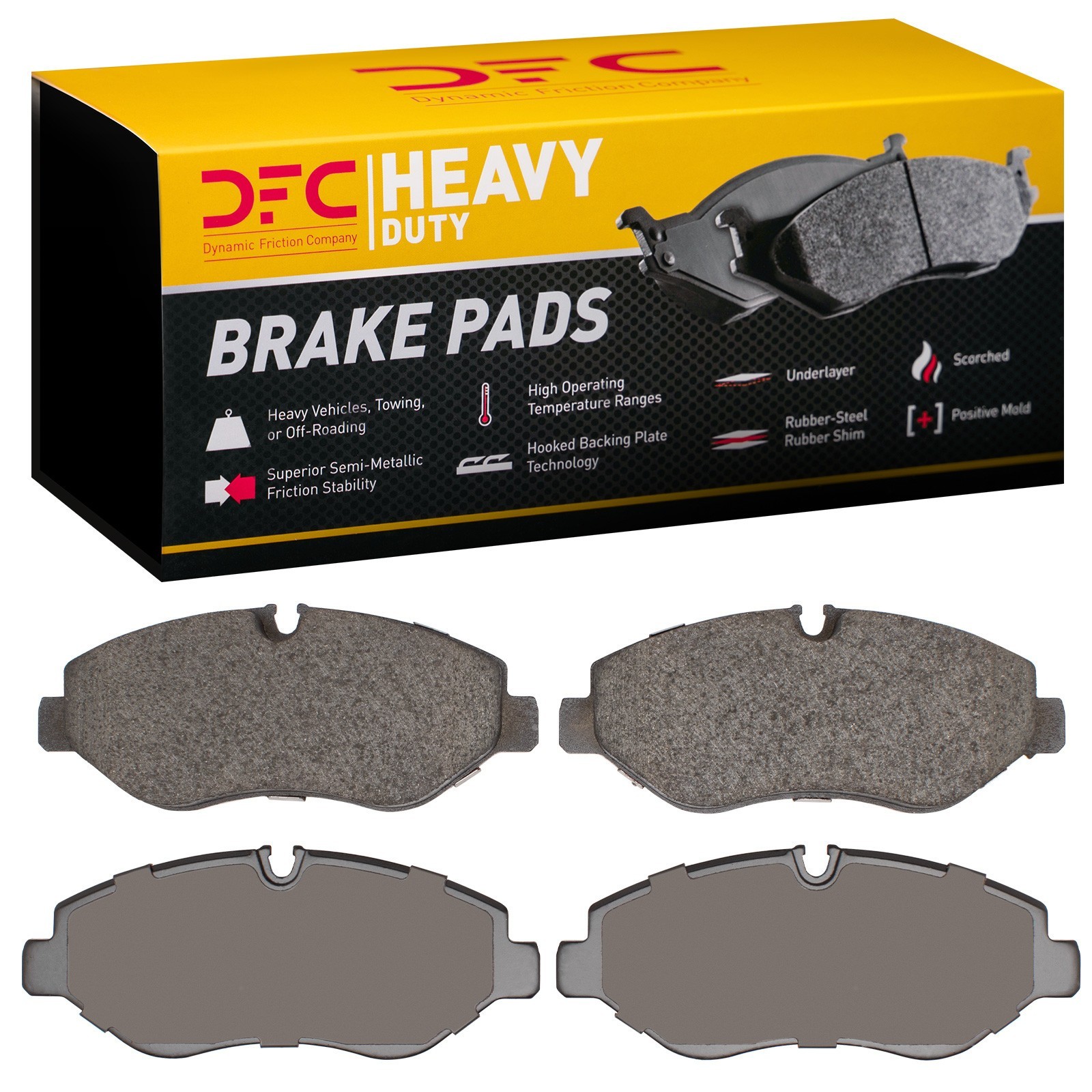 DYN 1214-1316-00 DFC Heavy Duty Pads - Image 2