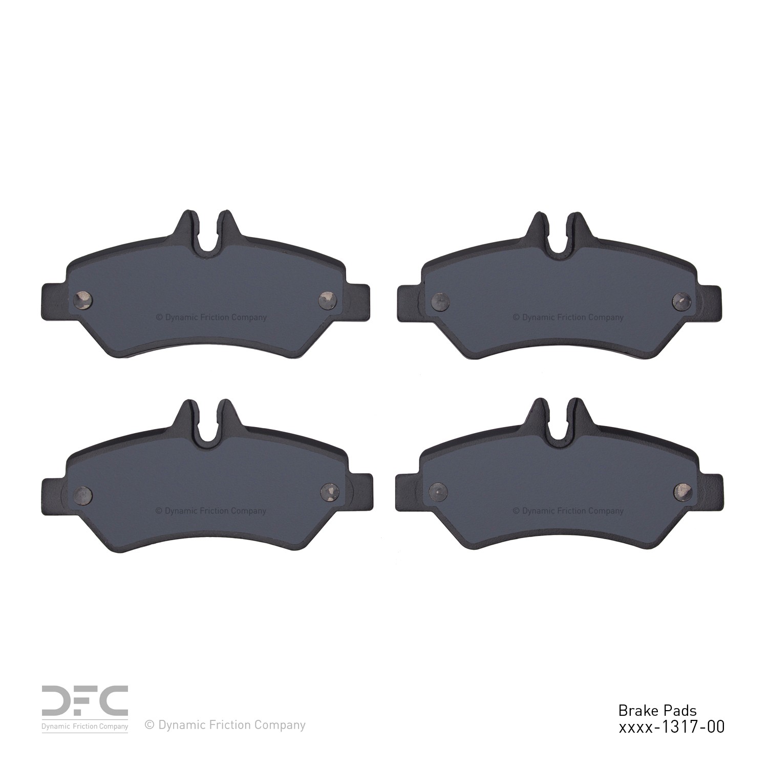 DYN 1214-1317-00 DFC Heavy Duty Pads
