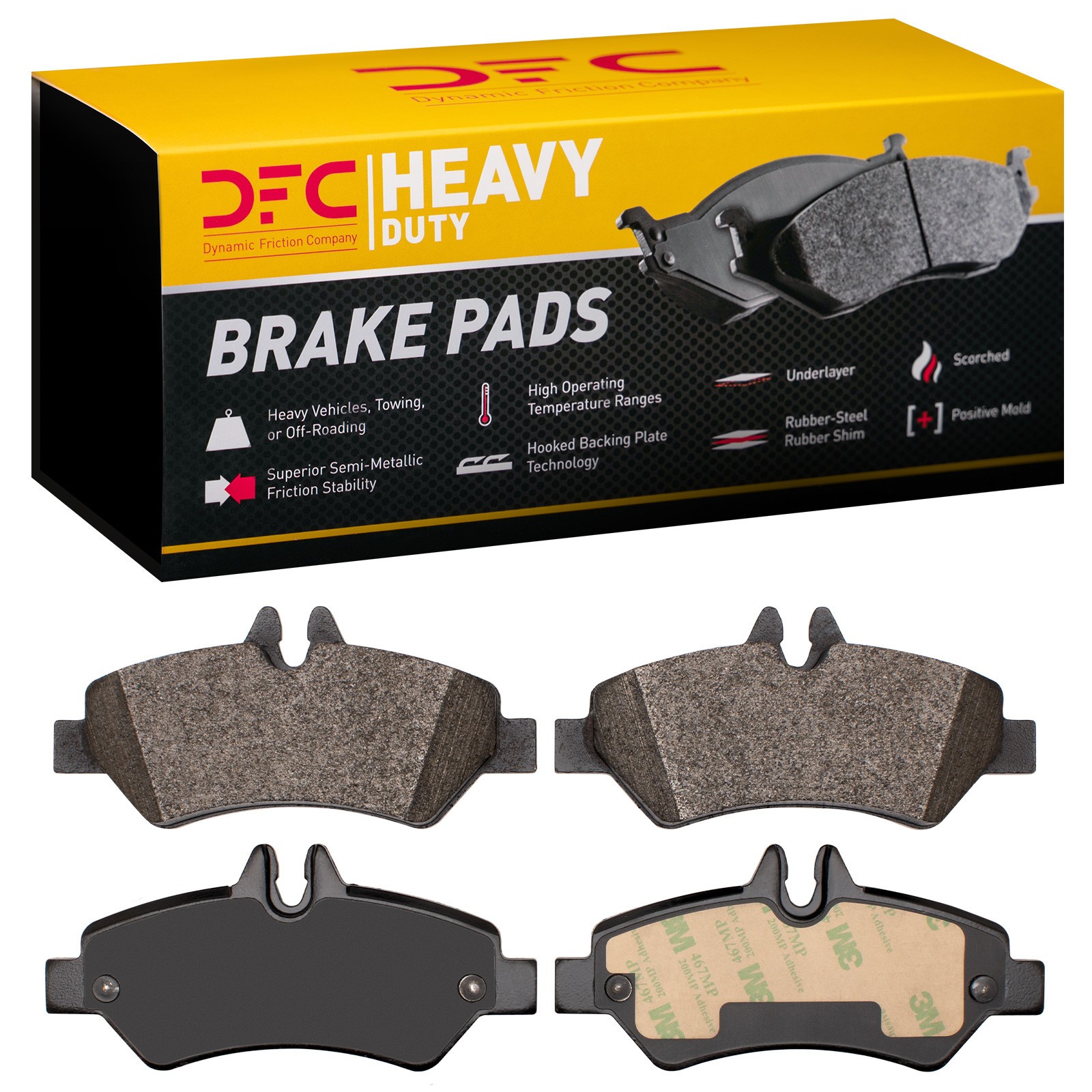 DYN 1214-1317-00 DFC Heavy Duty Pads - Image 2