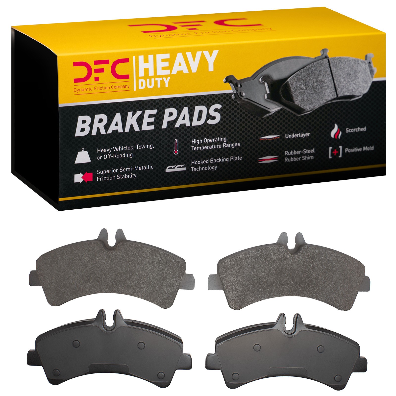 DYN-1214-1318-00 DFC Heavy Duty Pads - Image 2