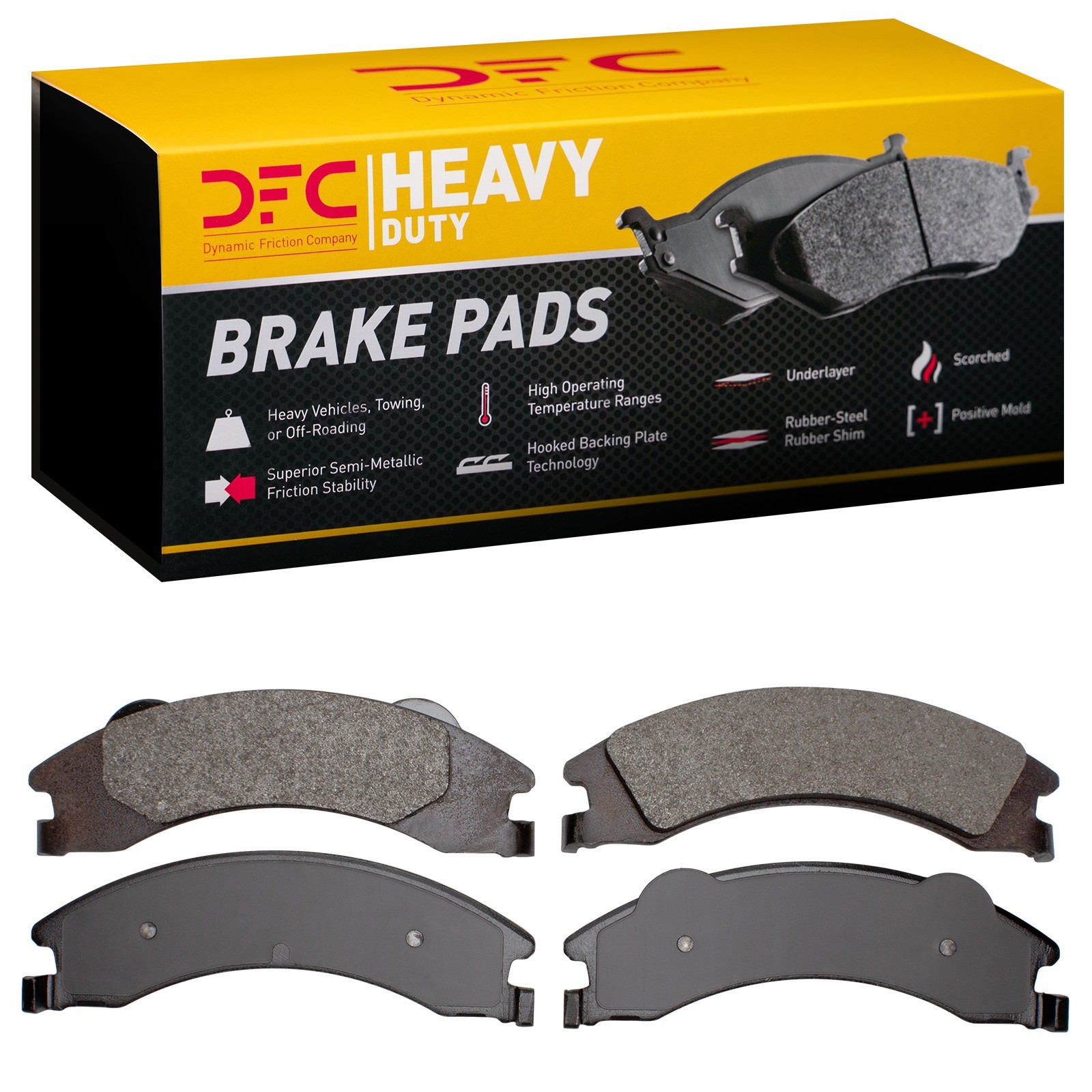 DYN-1214-1329-00 DFC Heavy Duty Pads - Image 2