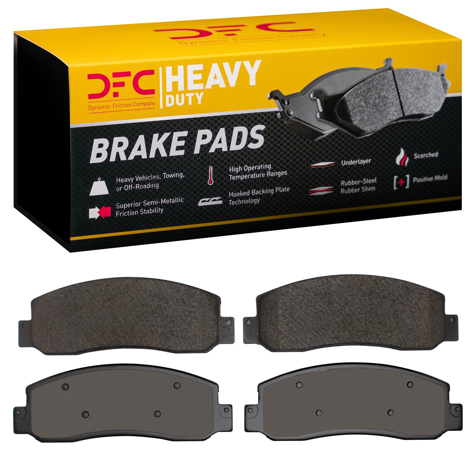 DYN-1214-1333-00 DFC Heavy Duty Pads - Image 2