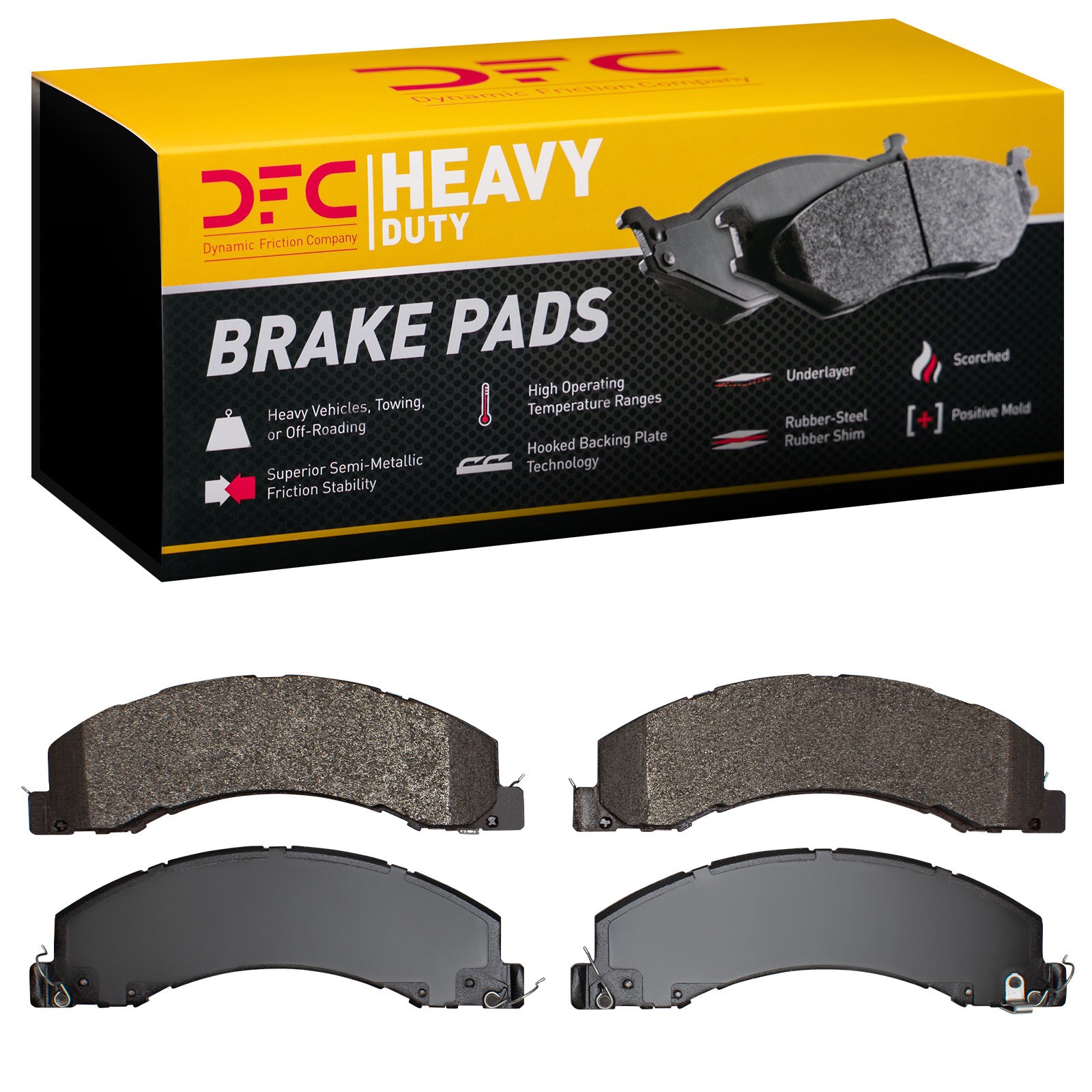 DYN-1214-1335-00 DFC Heavy Duty Pads - Image 2